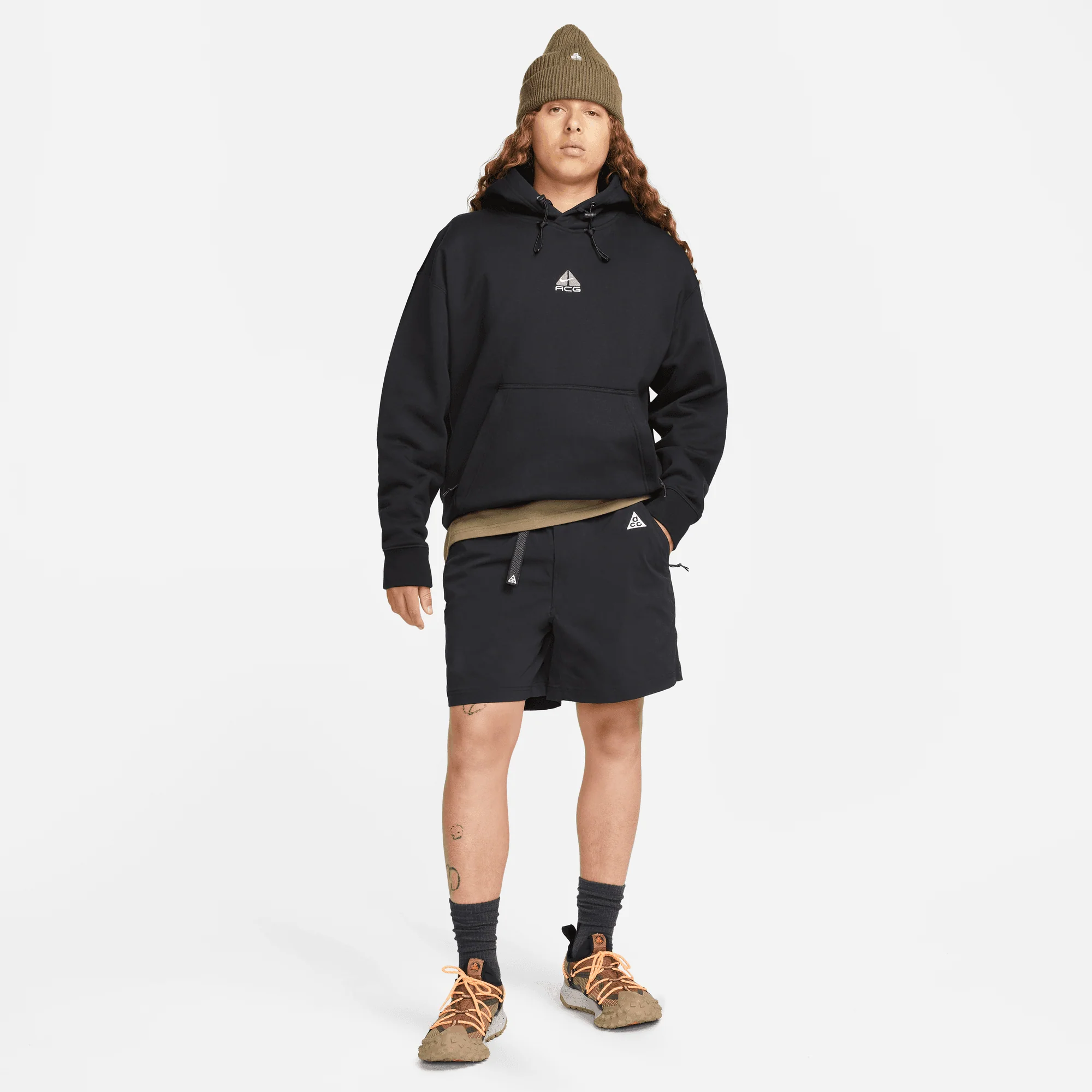 ACG MENS HIKING SHORTS - BLACK / ANTHRACITE / SUMMIT WHITE - Image 8