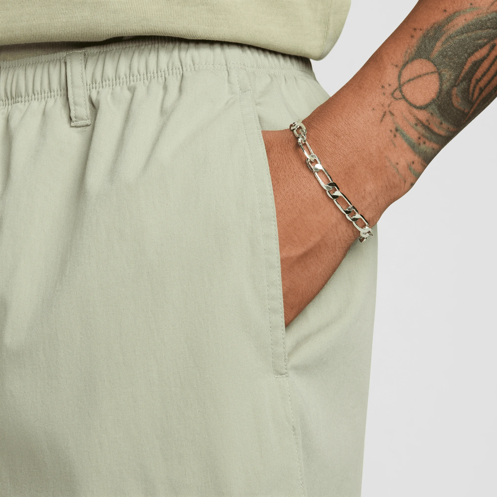 NIKE DRAWSTRING CARGO CAMP SHORTS- JADE HORIZON - Image 3