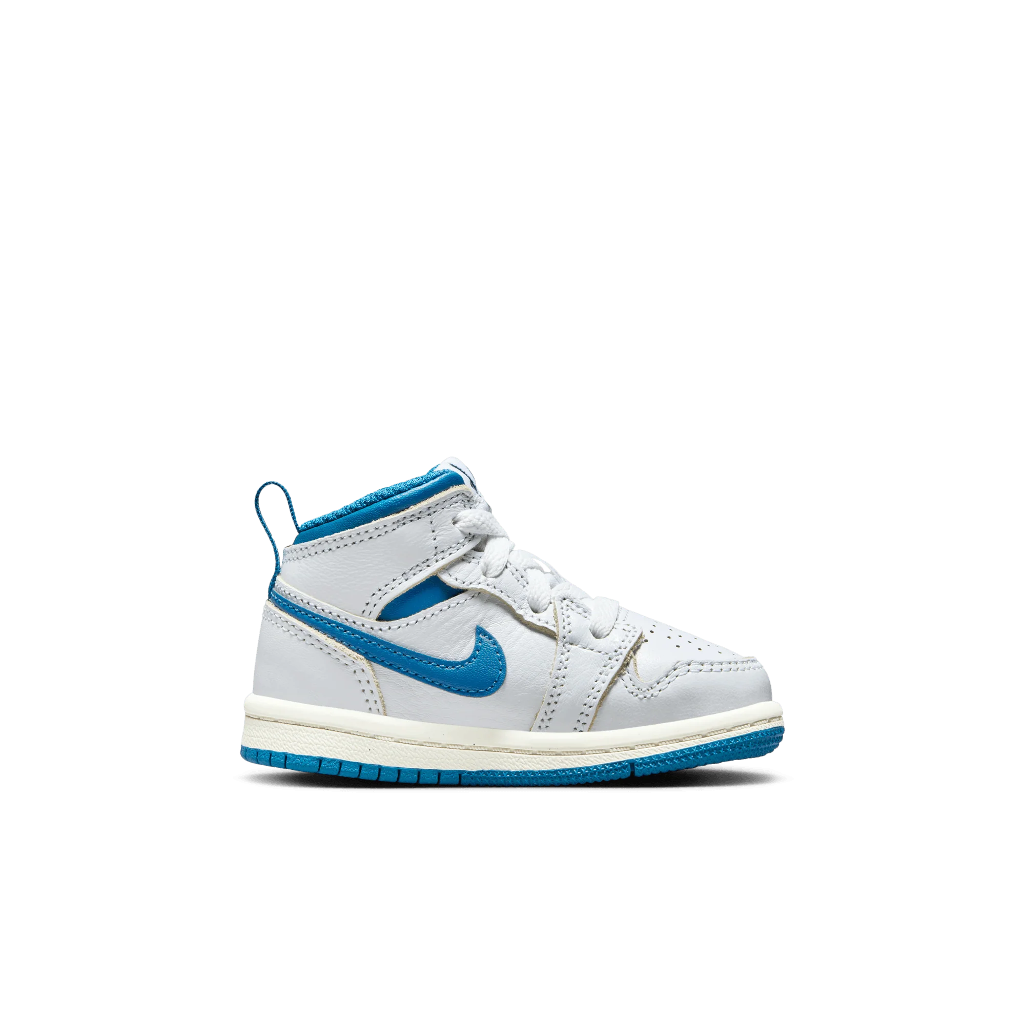 JORDAN 1 MID SE (TD) - WHITE / INDUSTRIAL BLUE - Image 3
