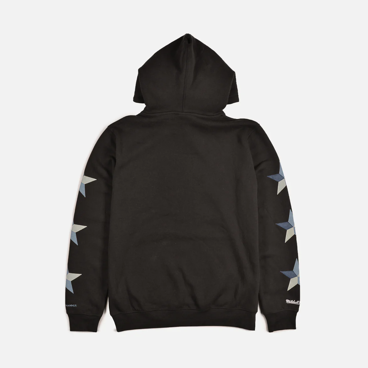 LAPSTONE X M&N DENIM PATCHWORK HOODIE - BLACK - Image 2