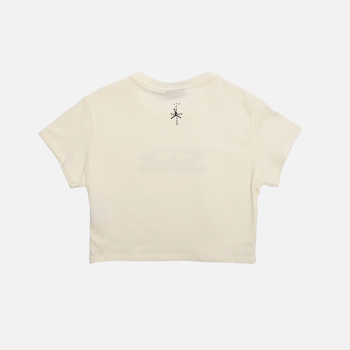 TRAVIS SCOTT X AIR JORDAN WMNS CROPPED TEE - SAIL - Image 5