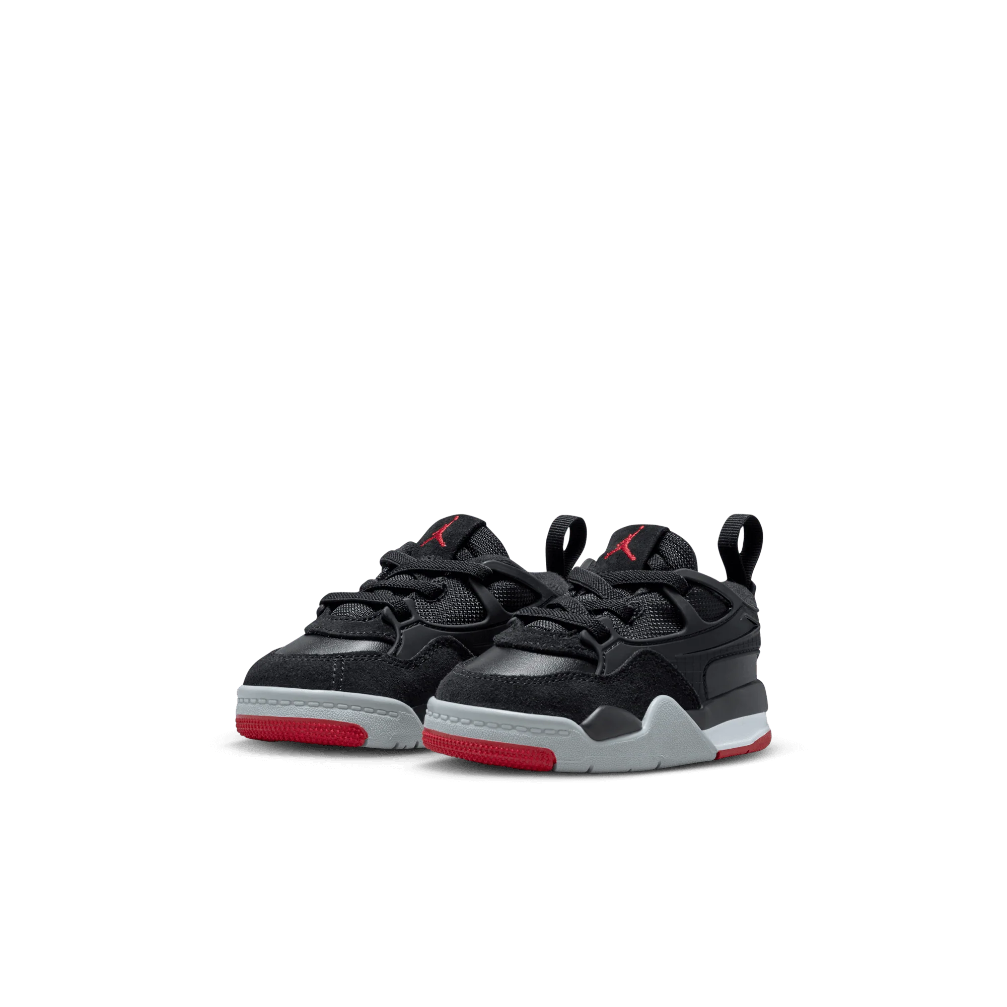 JORDAN 4 RM (TD) - BLACK / VARSITY RED - Image 2