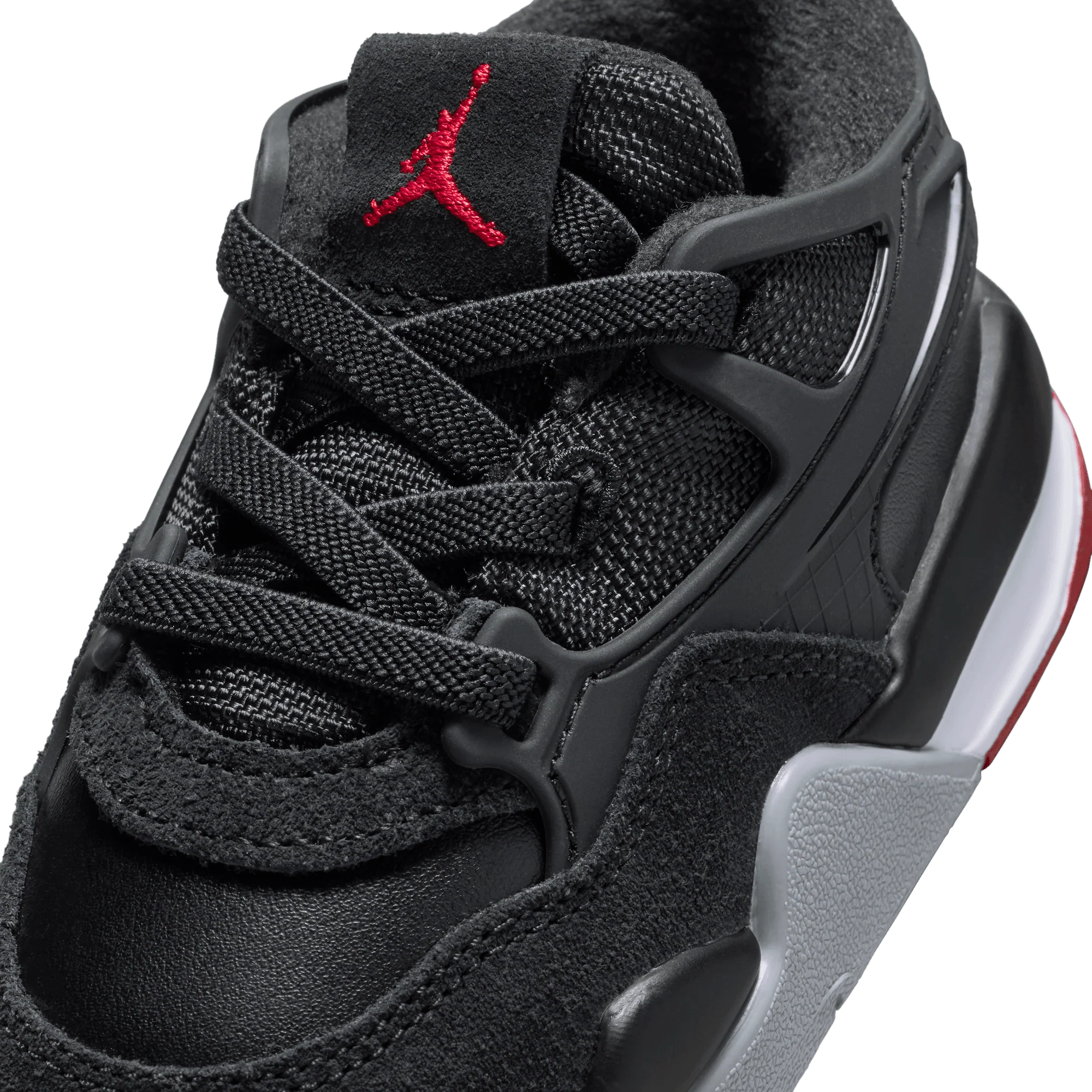 JORDAN 4 RM (TD) - BLACK / VARSITY RED - Image 7