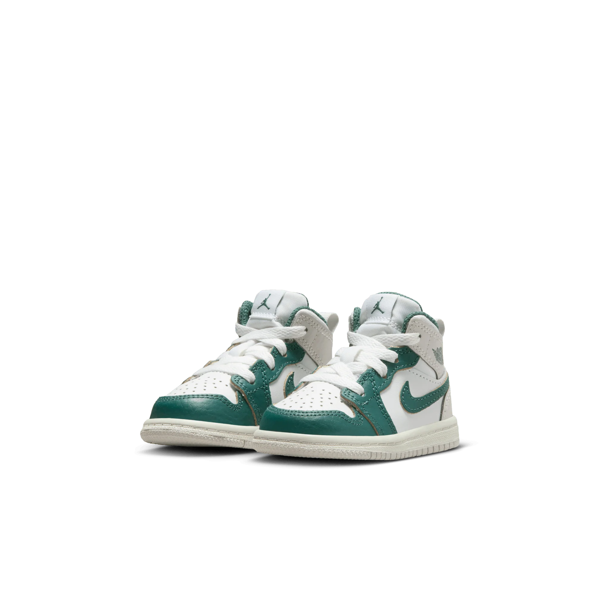 JORDAN 1 MID SE (TD) - WHITE / OXIDIZED GREEN - Image 2