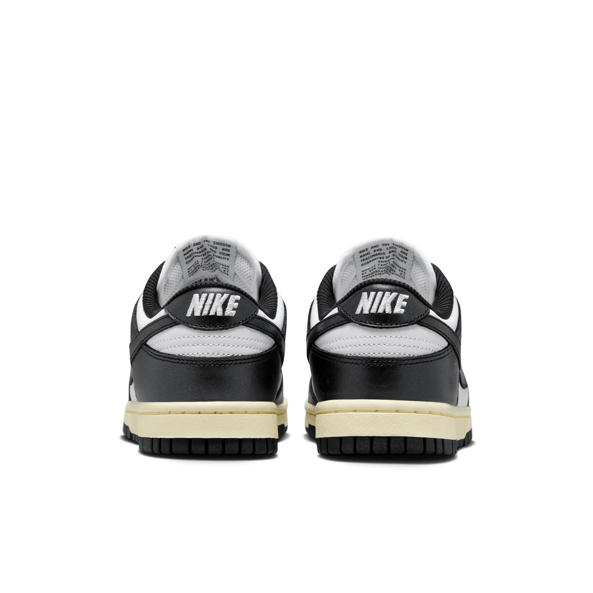 WMNS DUNK LOW VINTAGE "BLACK / WHITE" - Image 4