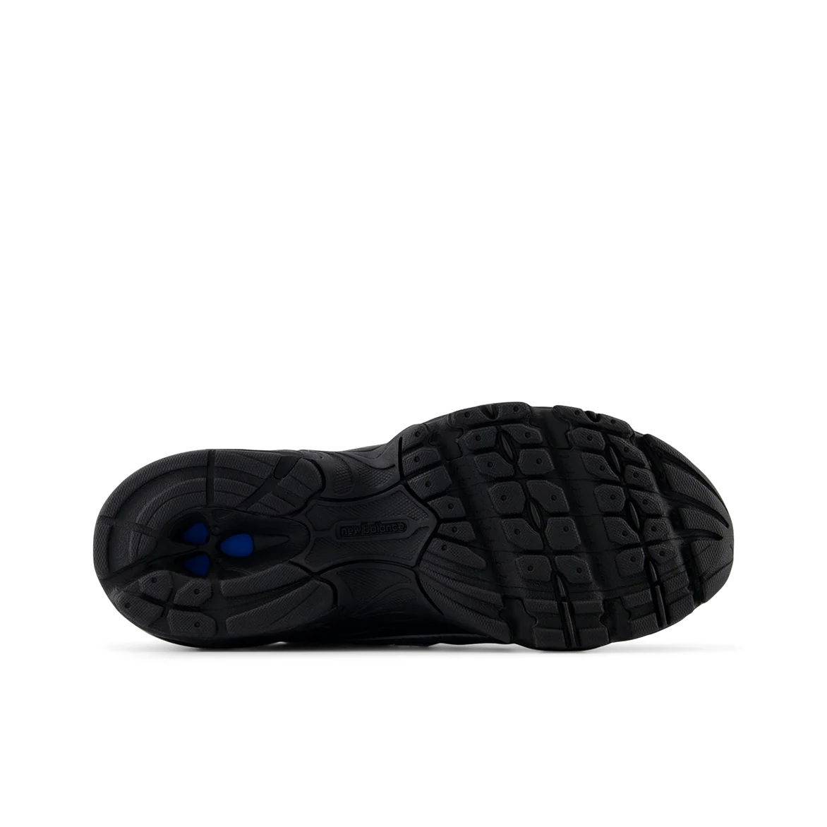 740 BUNGEE LACE (GS) - BLACK / SILVER METALLIC - Image 6
