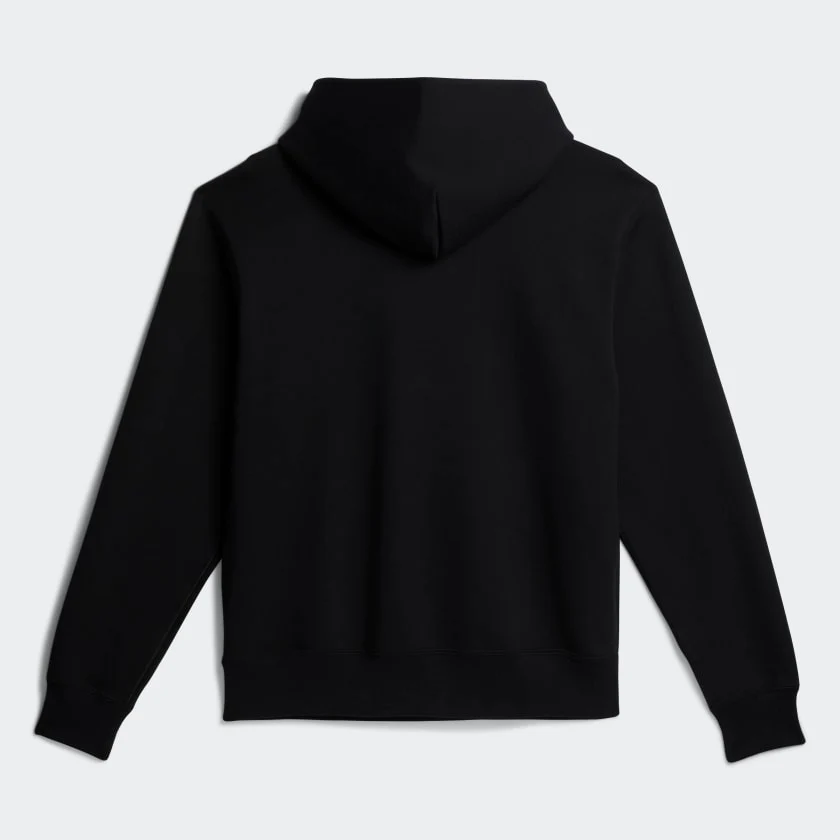 PHARRELL X ADIDAS BASIC HOODIE "TRIPLE BLACK" - Image 2