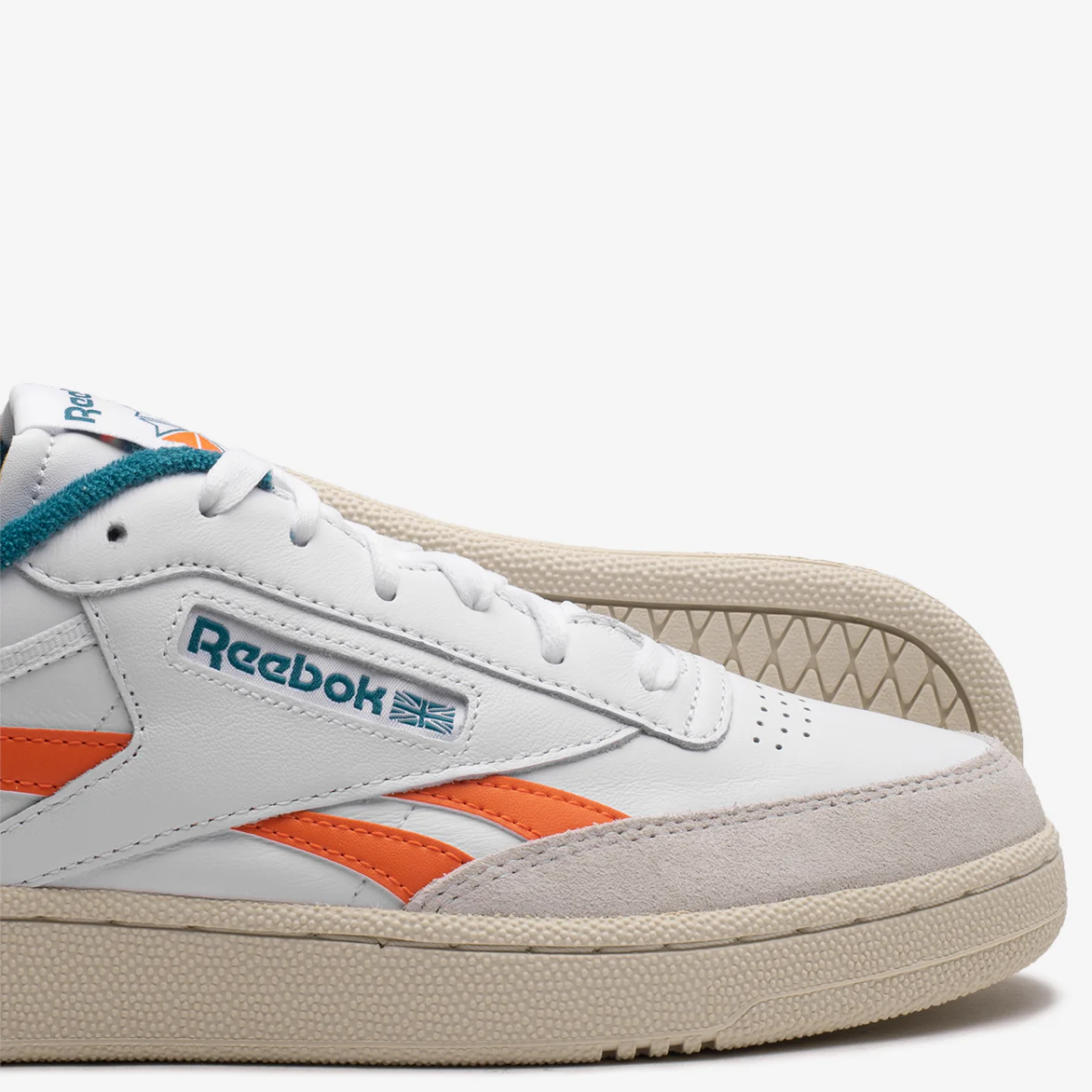 CLUB C REVENGE - WHITE / PUMP ORANGE / SEAPORT TEAL - Image 4