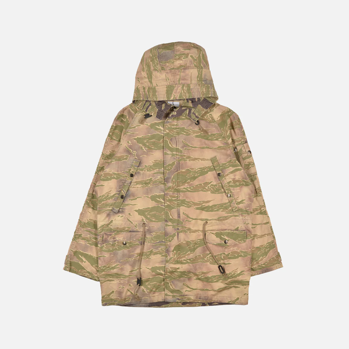 MILITARY PARKA - WASHED TIGER CAMO