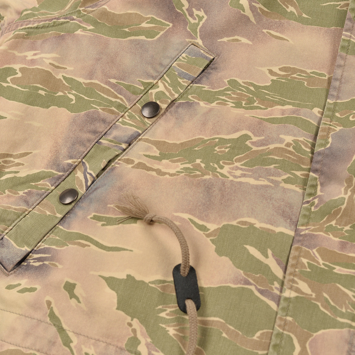 MILITARY PARKA - WASHED TIGER CAMO - Image 3