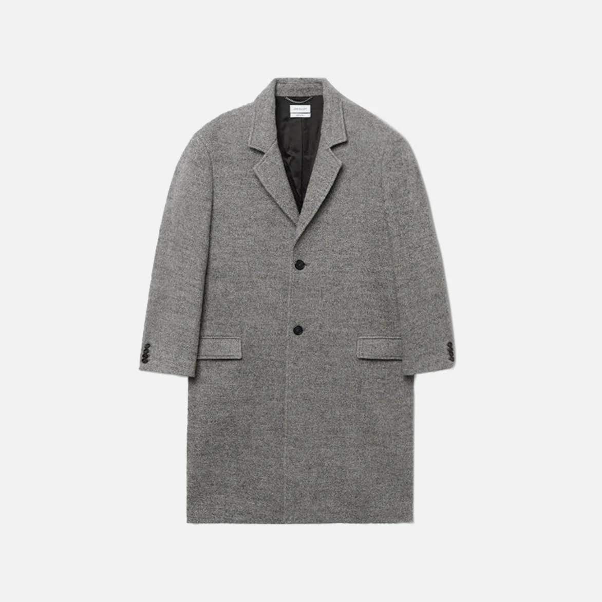 WOOL OVERCOAT - GREY