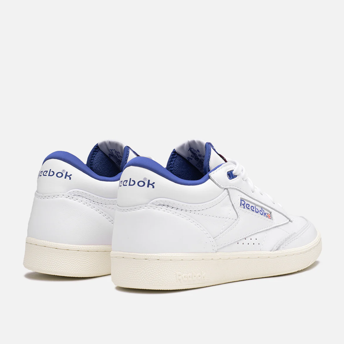 CLUB C MID II VINTAGE - WHITE / COBALT - Image 3