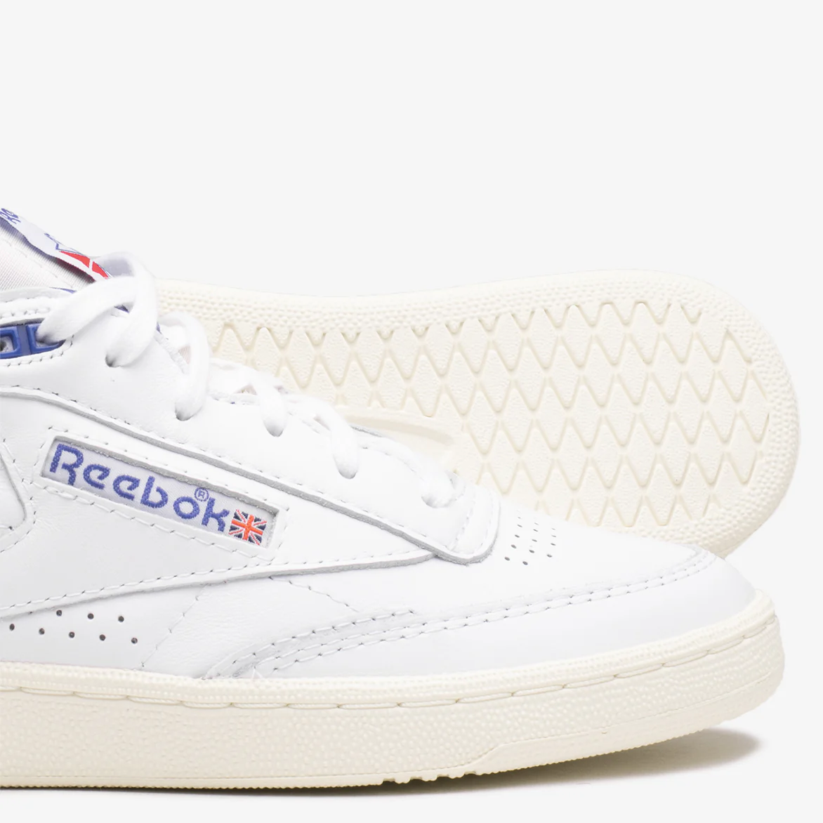CLUB C MID II VINTAGE - WHITE / COBALT - Image 4