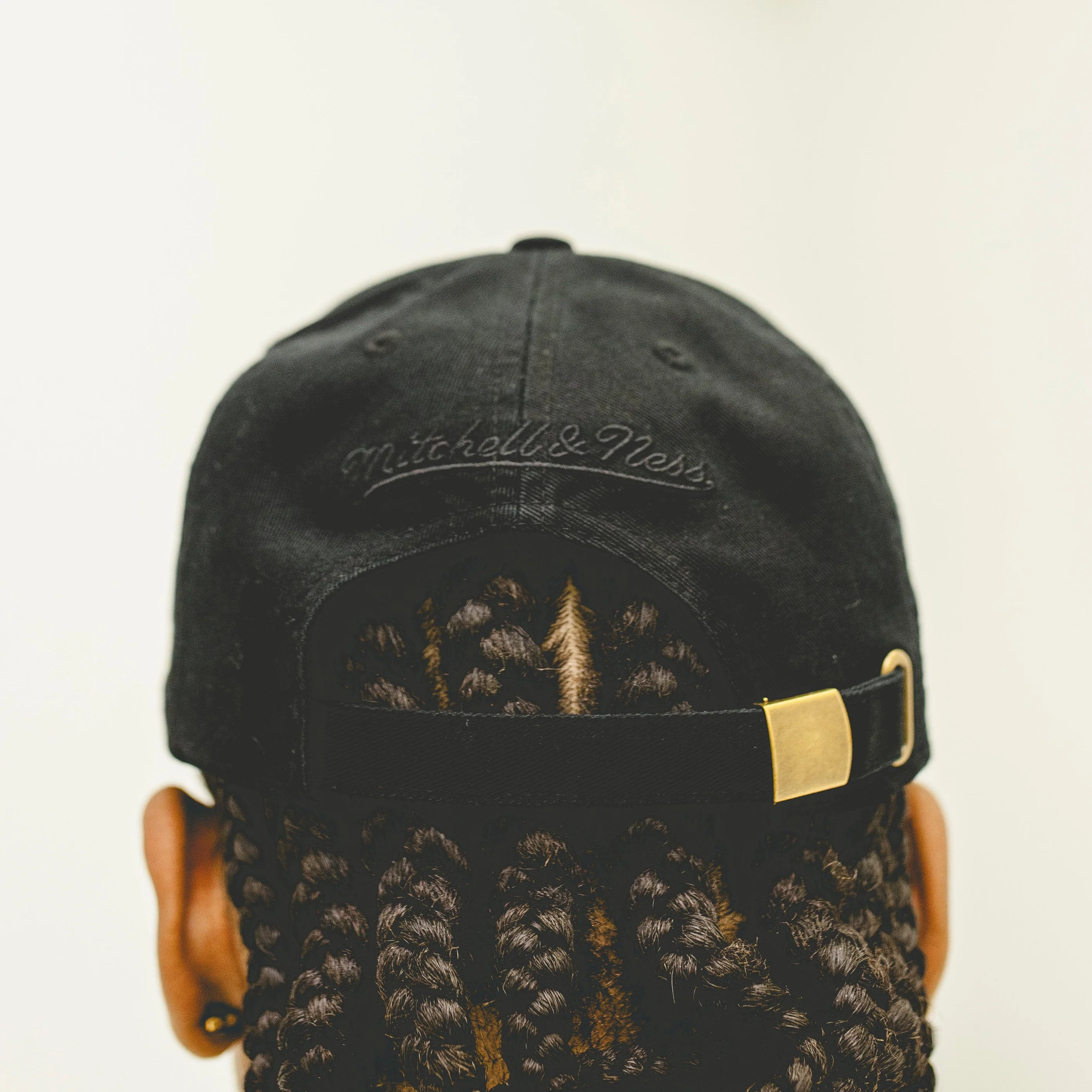 MITCHELL & NESS X LAPSTONE "10 YEAR" DAD HAT - BLACK - Image 4