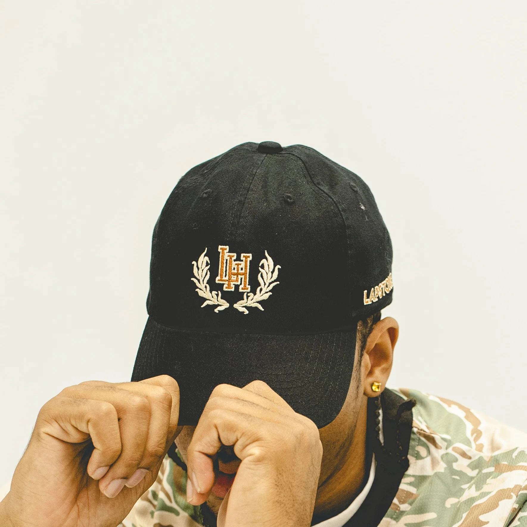 MITCHELL & NESS X LAPSTONE "10 YEAR" DAD HAT - BLACK - Image 5