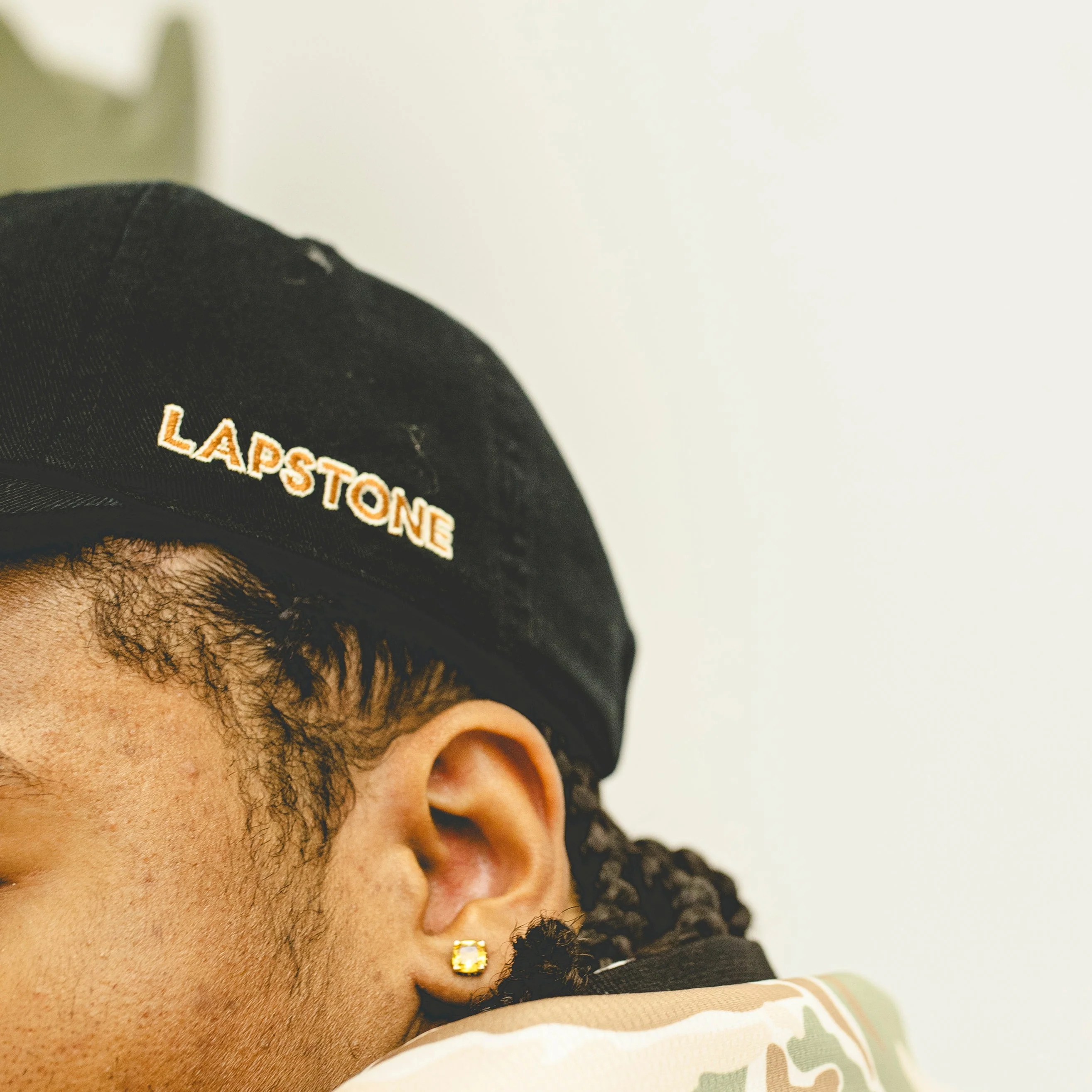 MITCHELL & NESS X LAPSTONE "10 YEAR" DAD HAT - BLACK - Image 7
