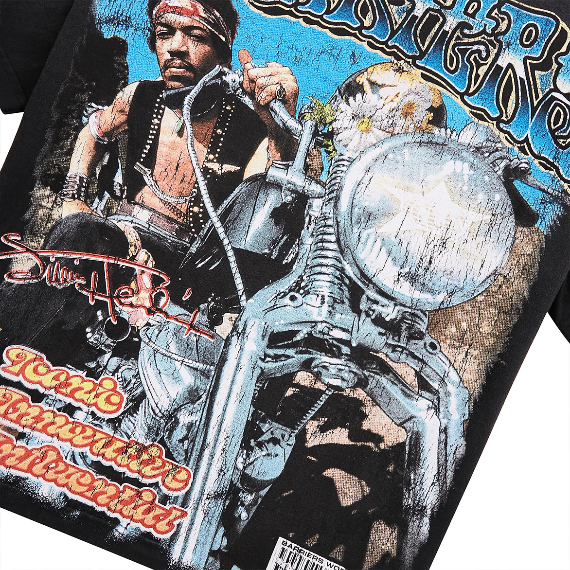 EZY RYDER TEE - VINTAGE BLACK - Image 3