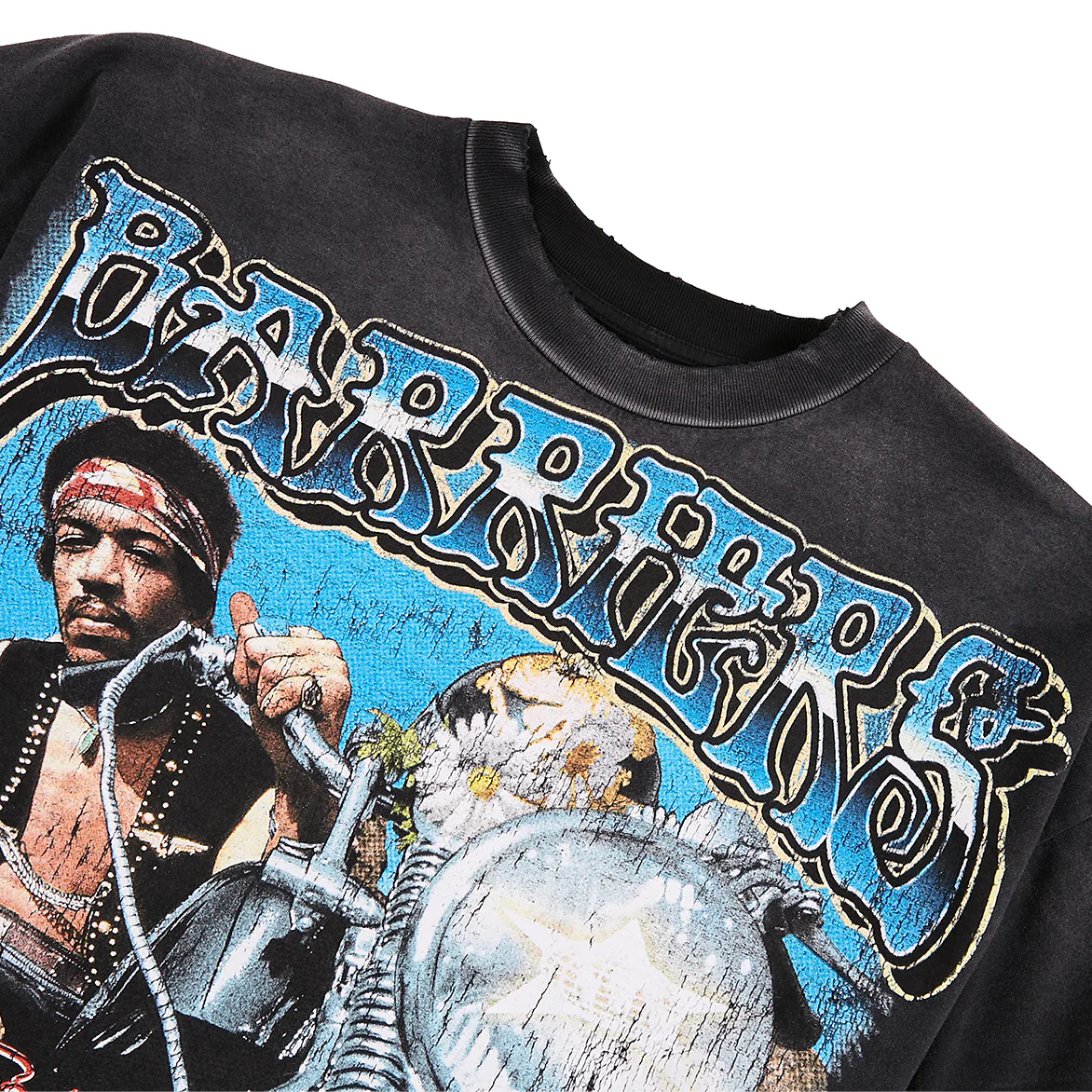 EZY RYDER TEE - VINTAGE BLACK - Image 4