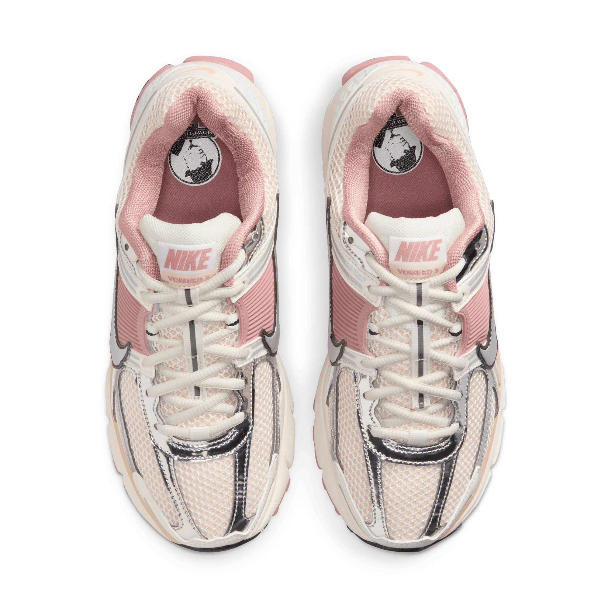 WMNS ZOOM VOMERO 5 - SAIL / PARTICLE PINK - Image 5