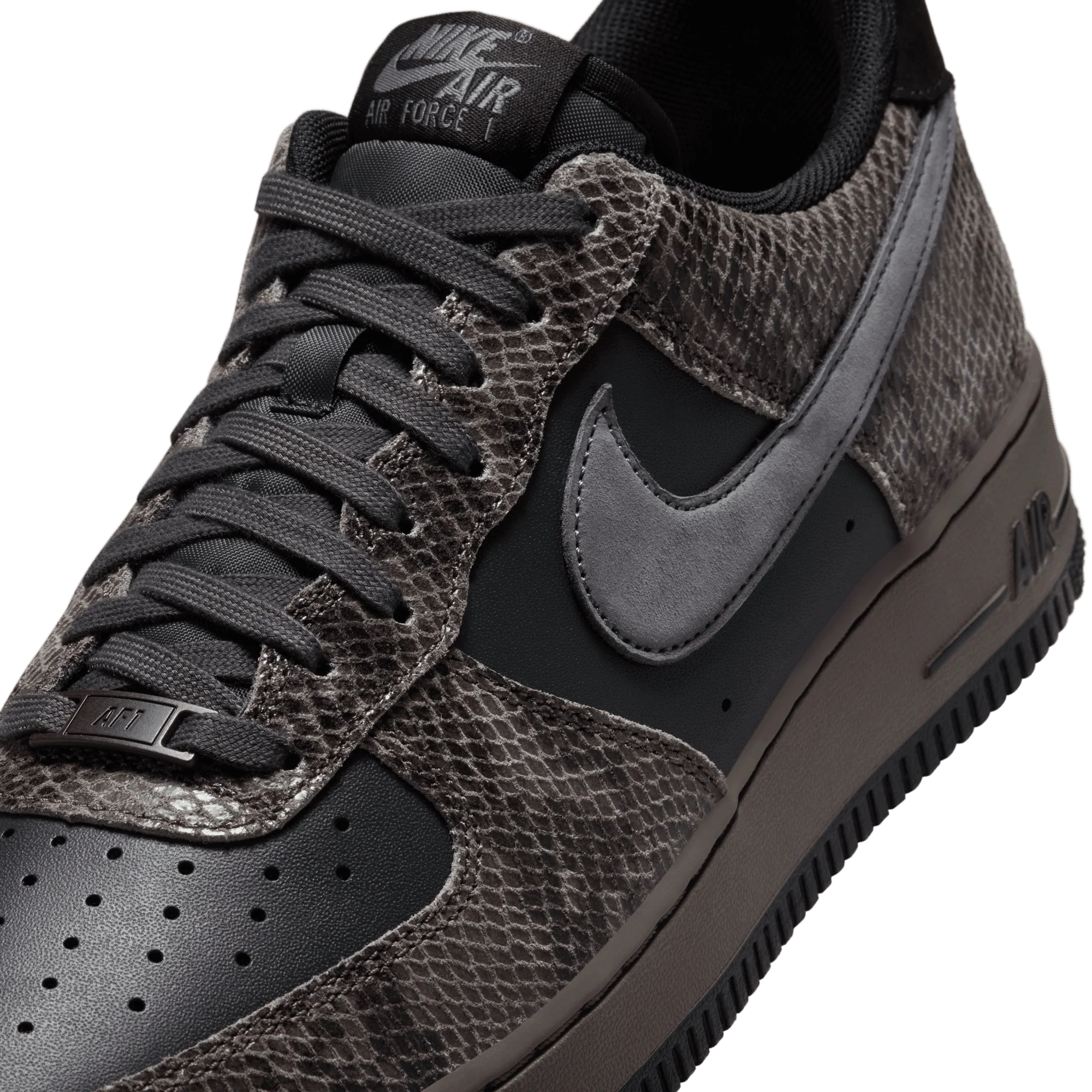 AIR FORCE 1 `07 LV8 "OFF NOIR SNAKESKIN" - Image 7