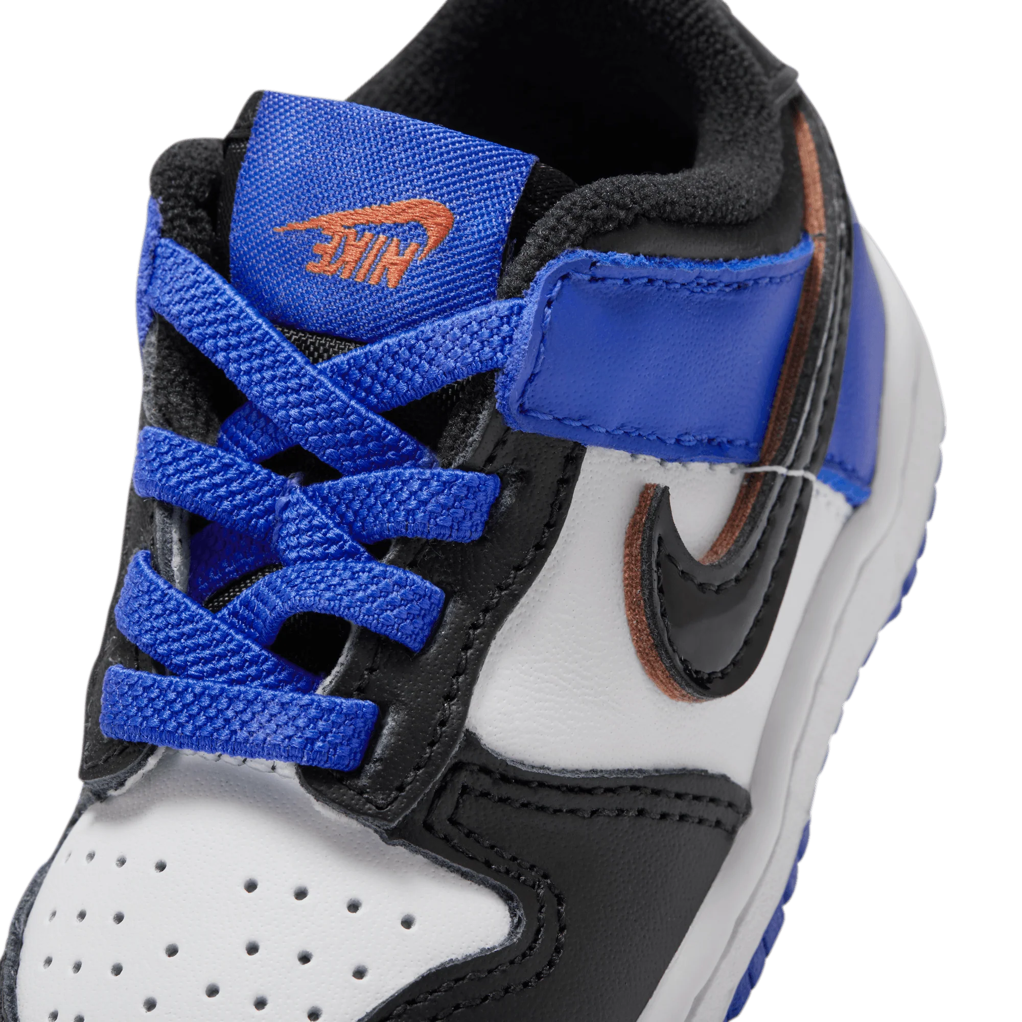 DUNK LOW SE (TD) "WHITE / RACER BLUE / BLACK" - Image 7
