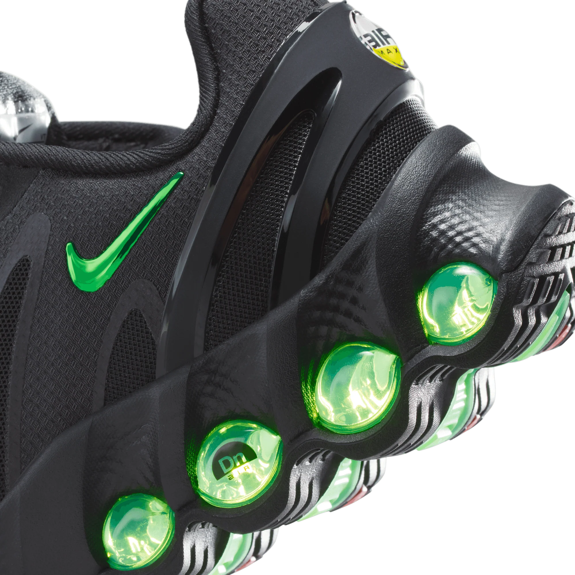 AIR MAX DN8 (GS) - BLACK / GREEN STRIKE / DARK SMOKE GREY - Image 8