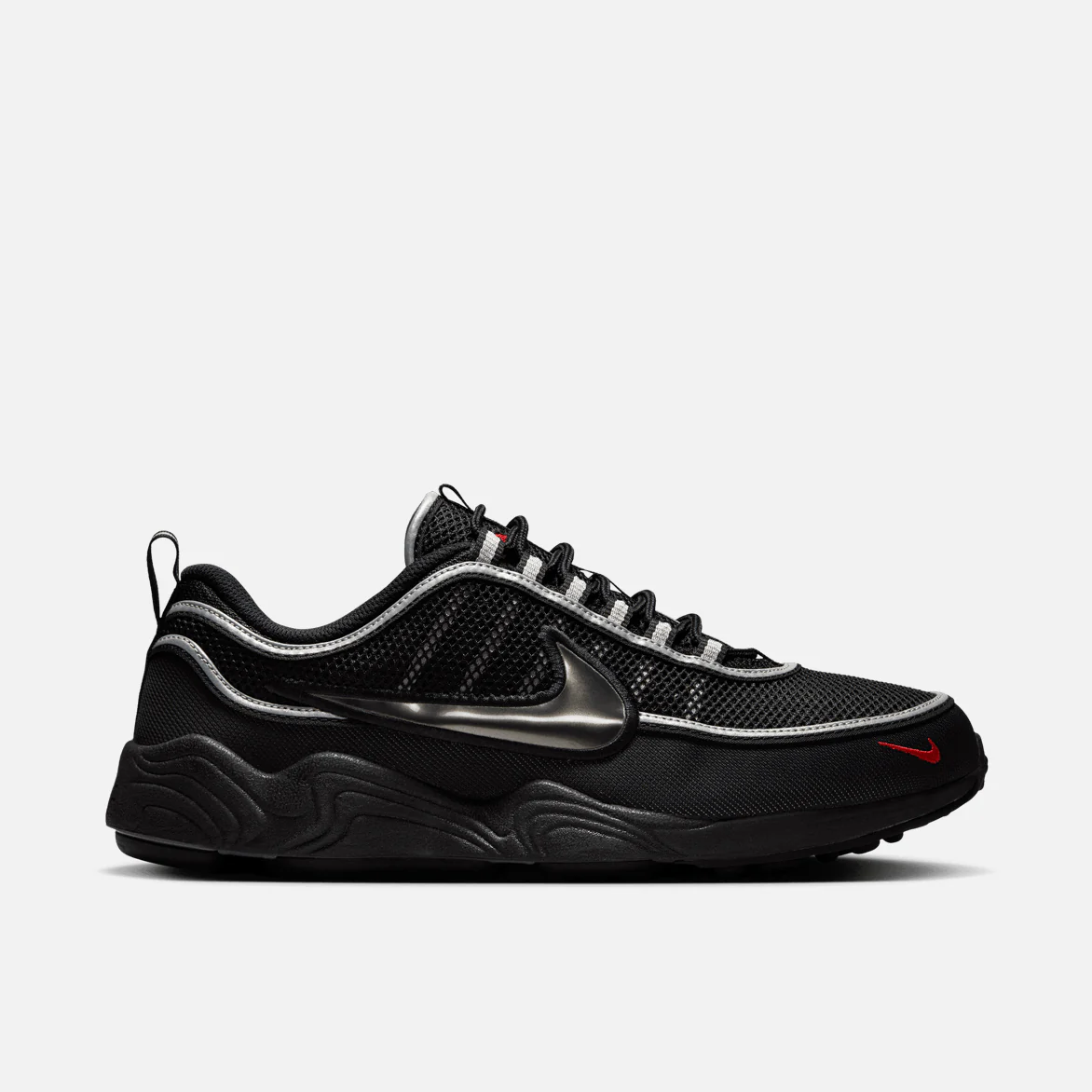 AIR ZOOM SPIRIDON - BLACK / METALLIC SILVER