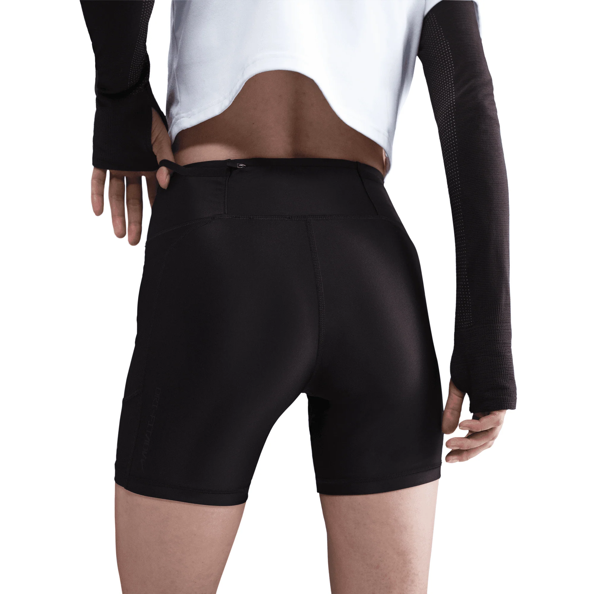 WMNS ACG DRI-FIT ADV MID-RISE 6" TREE FROG SHORTS - BLACK - Image 2