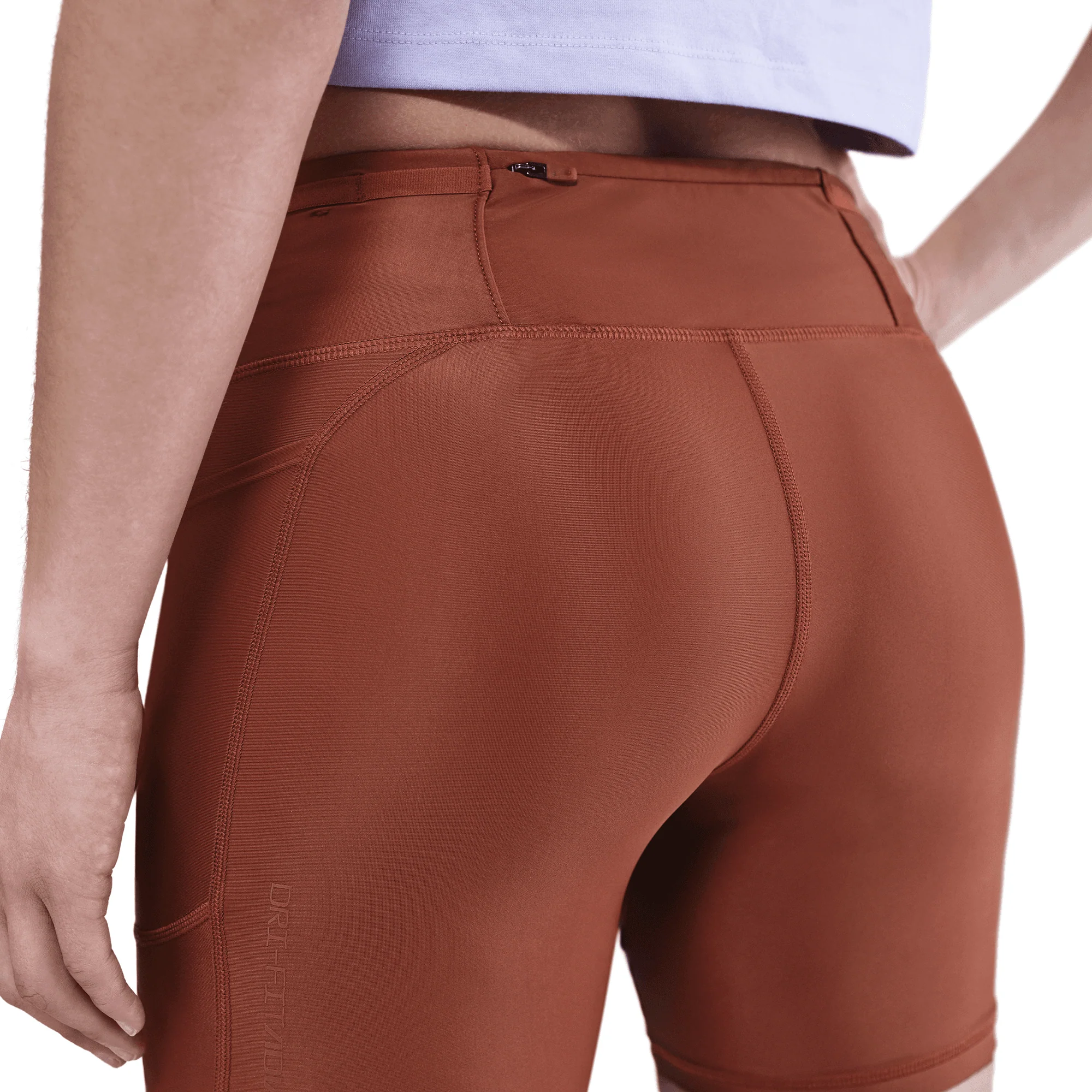 WMNS ACG DRI-FIT ADV MID-RISE 6" TREE FROG SHORTS - CINNAMON - Image 2