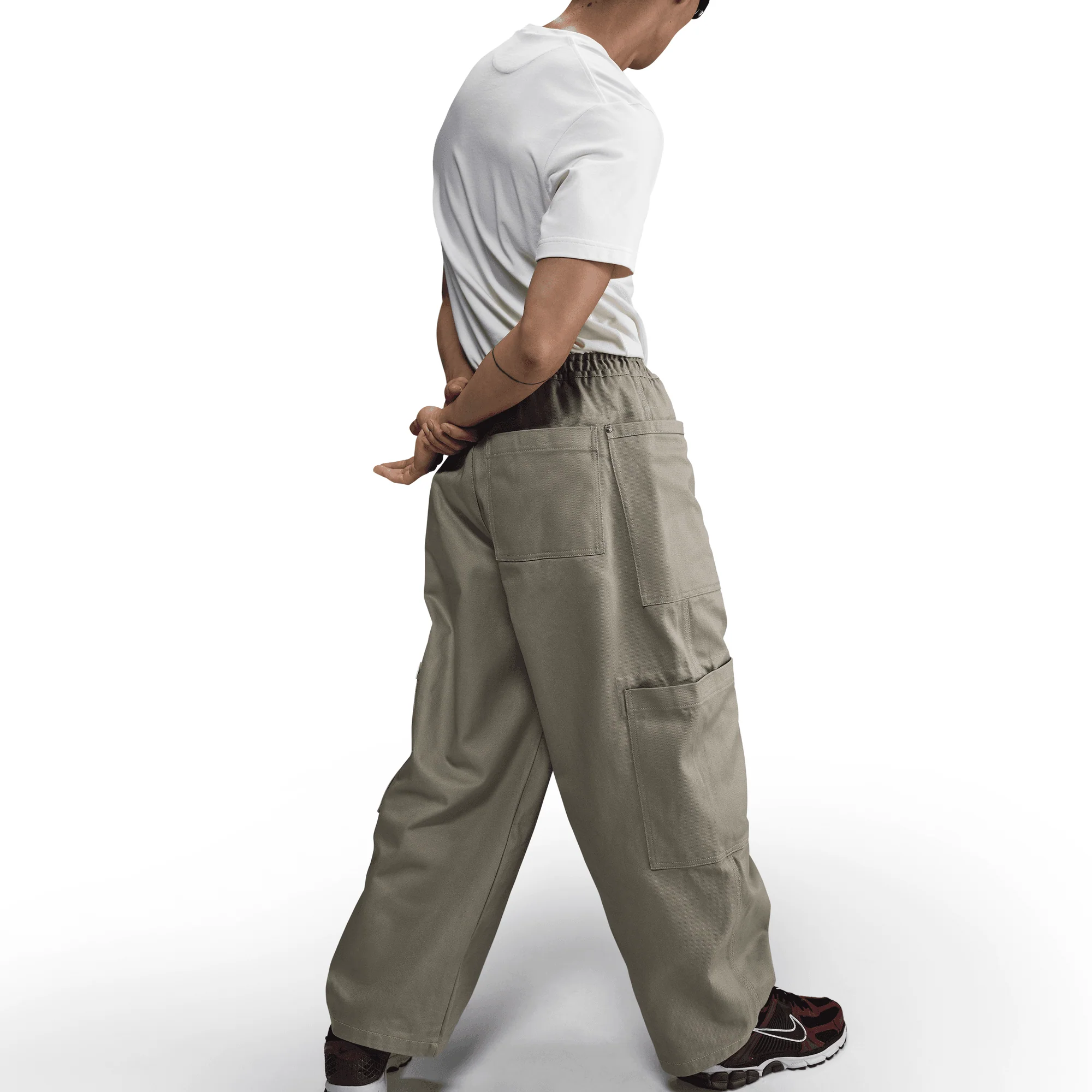 NIKE LIFE MENS UTILITY PANTS - LIGHT ARMY - Image 4