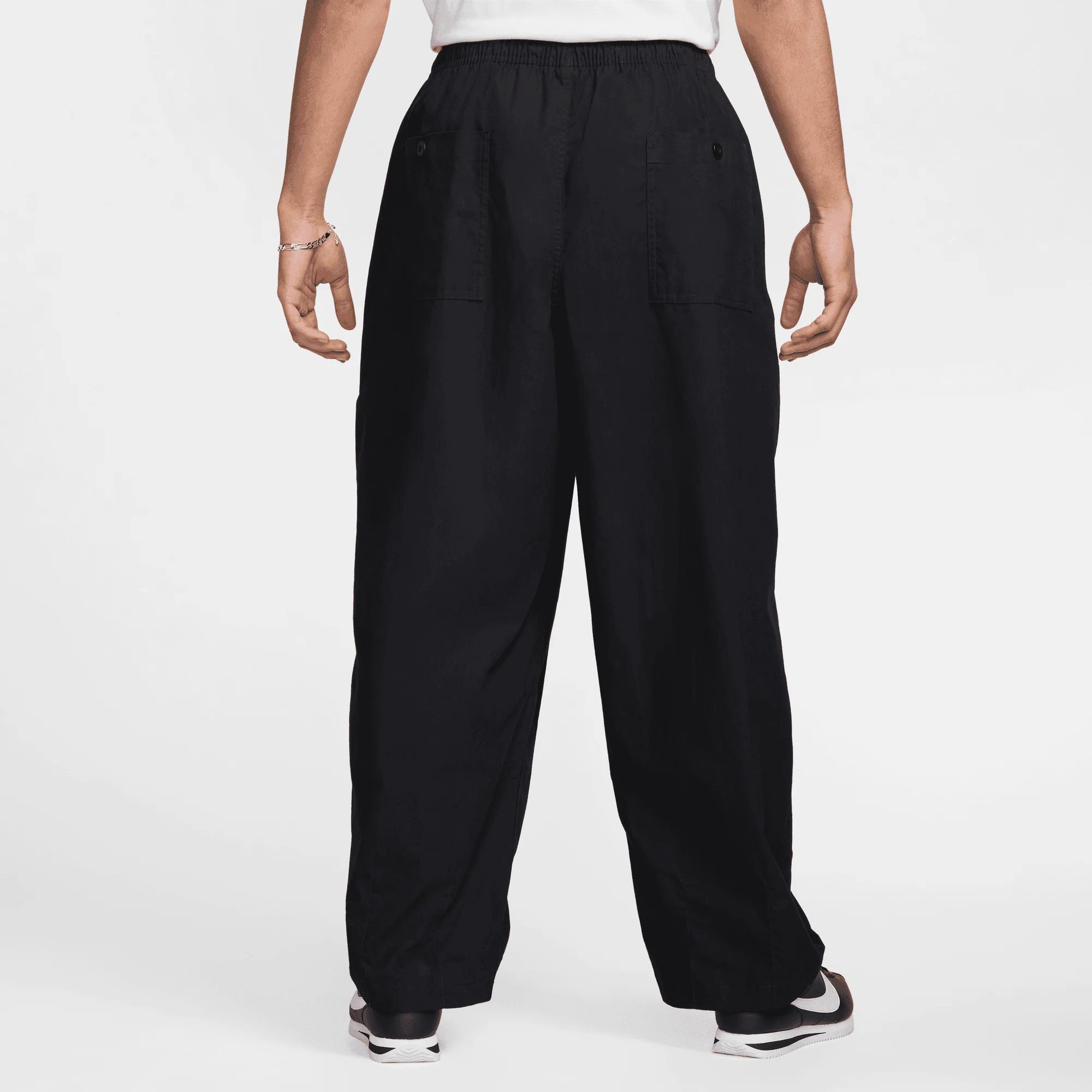 CLUB BALLOON TROUSERS - BLACK - Image 2