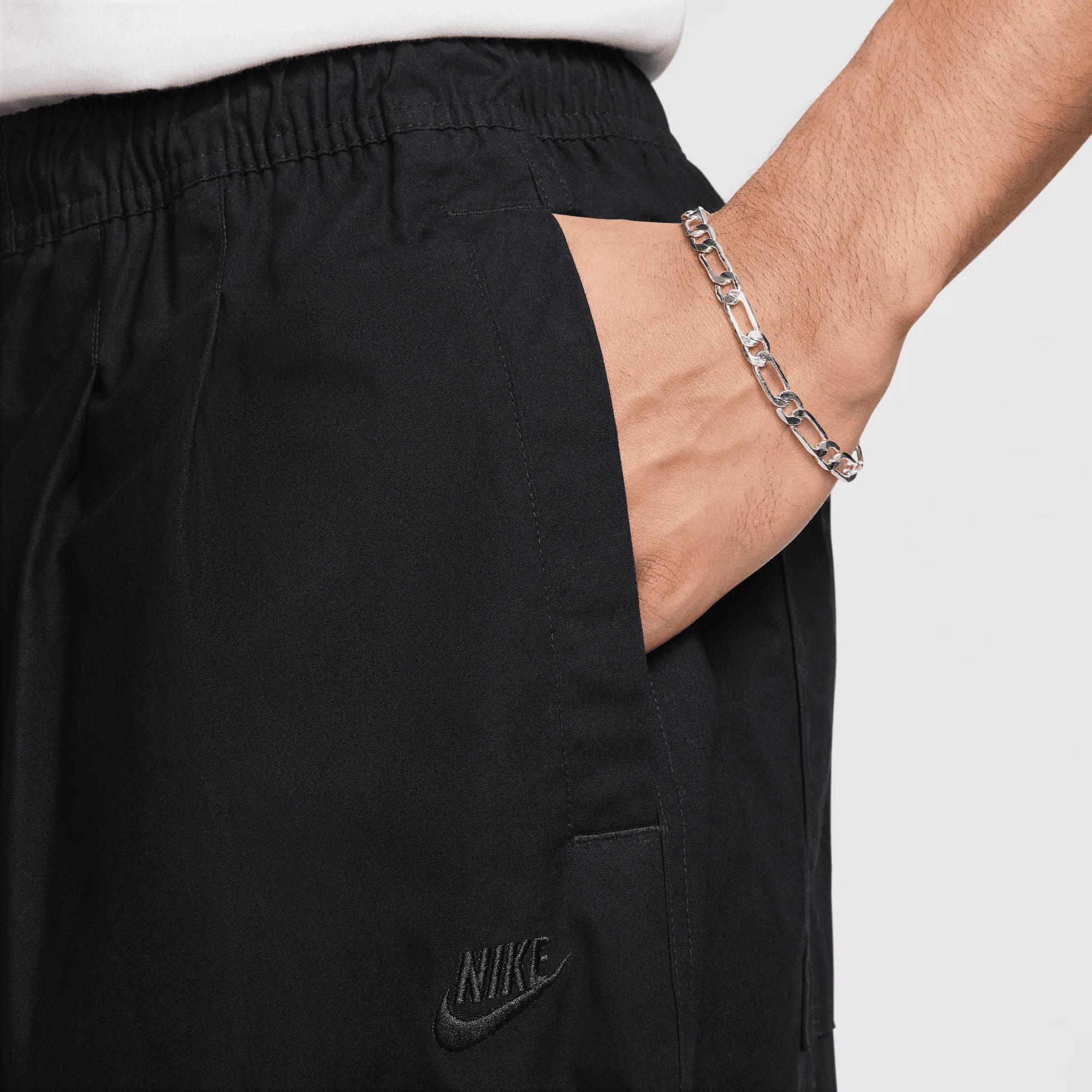 CLUB BALLOON TROUSERS - BLACK - Image 4