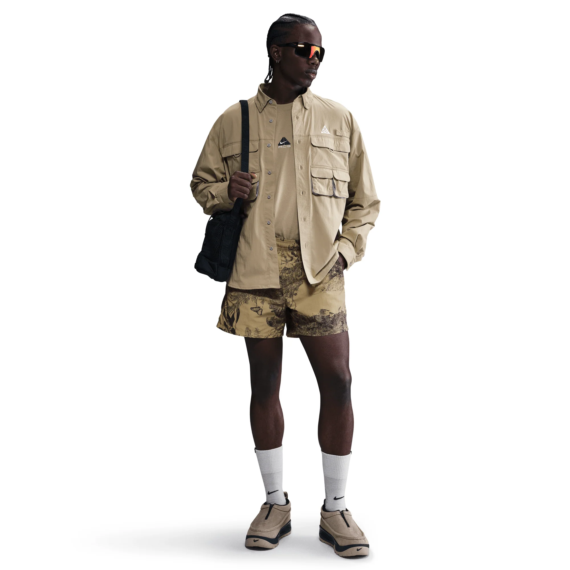 ACG RESERVIOR GOAT SHORT - PARACHUTE BEIGE / COLLEGE GREY - Image 3