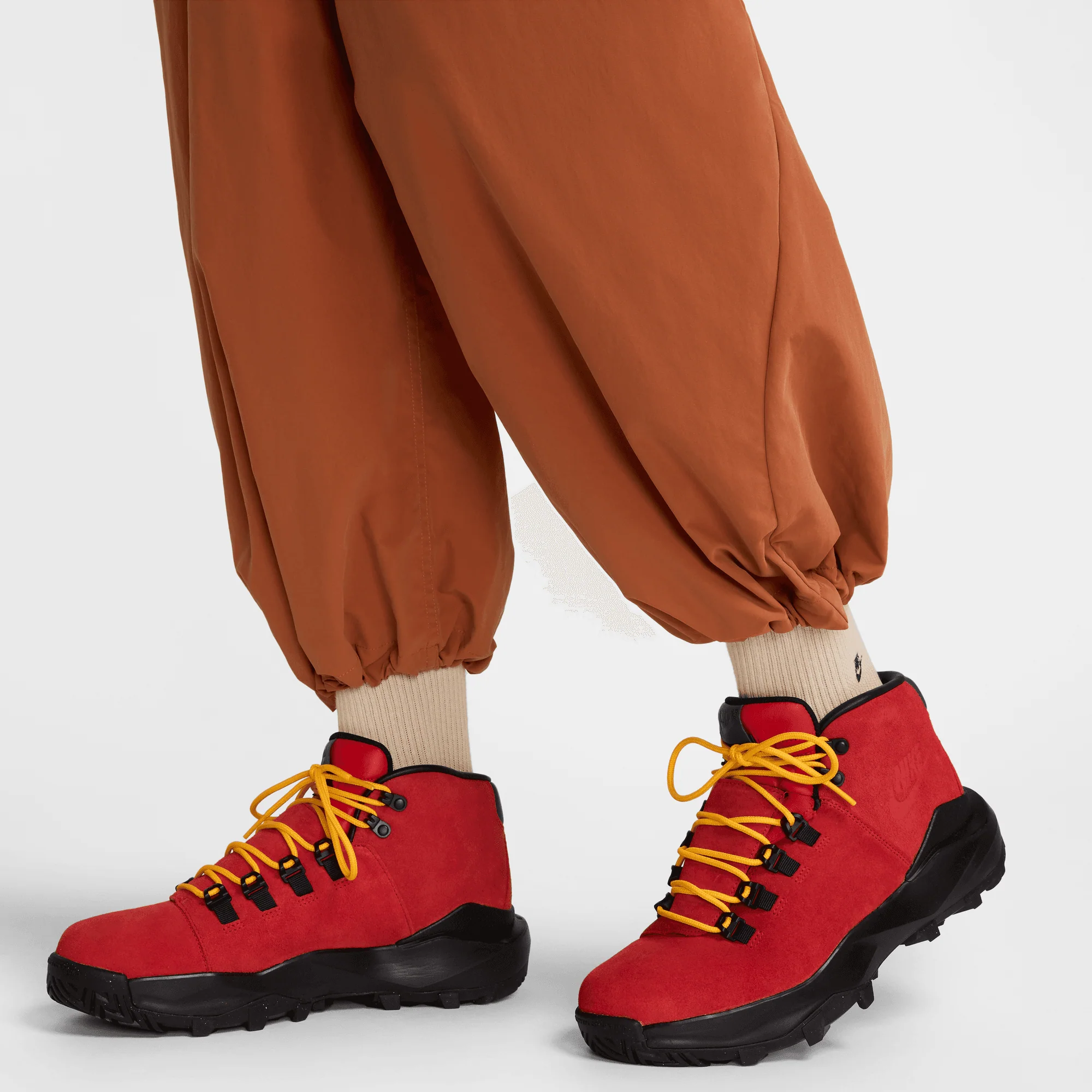 PROJECT F.R.O.G PARACHUTE PANTS - DARK RUSSET / LIGHT LEMON TWIST - Image 3