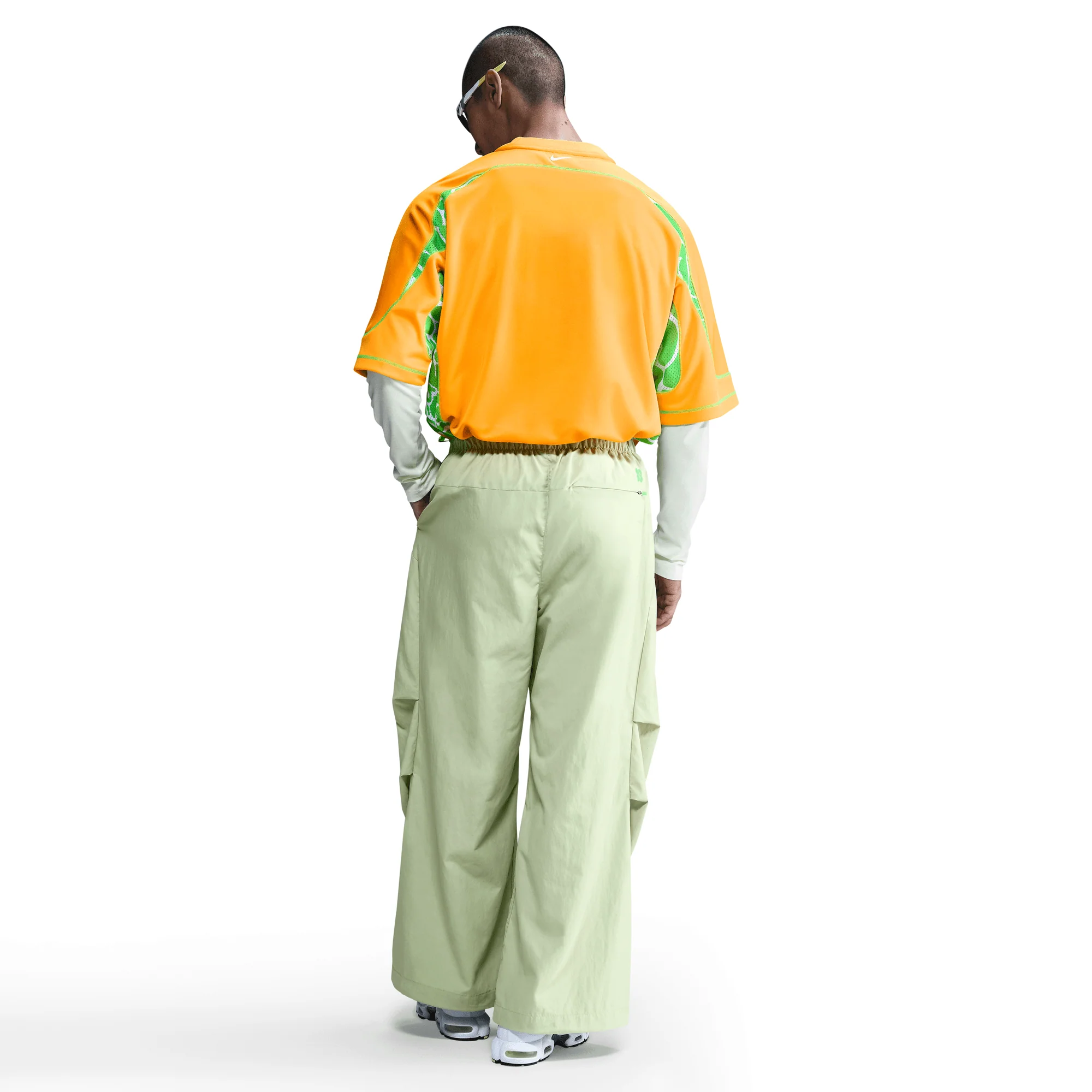 PROJECT F.R.O.G PARACHUTE PANTS - olive aura / green strike - Image 6
