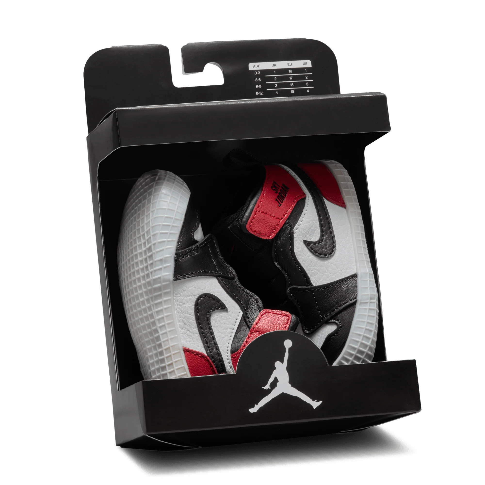 JORDAN 1 CRIB BOOTIE "BLACK TOE" - Image 9