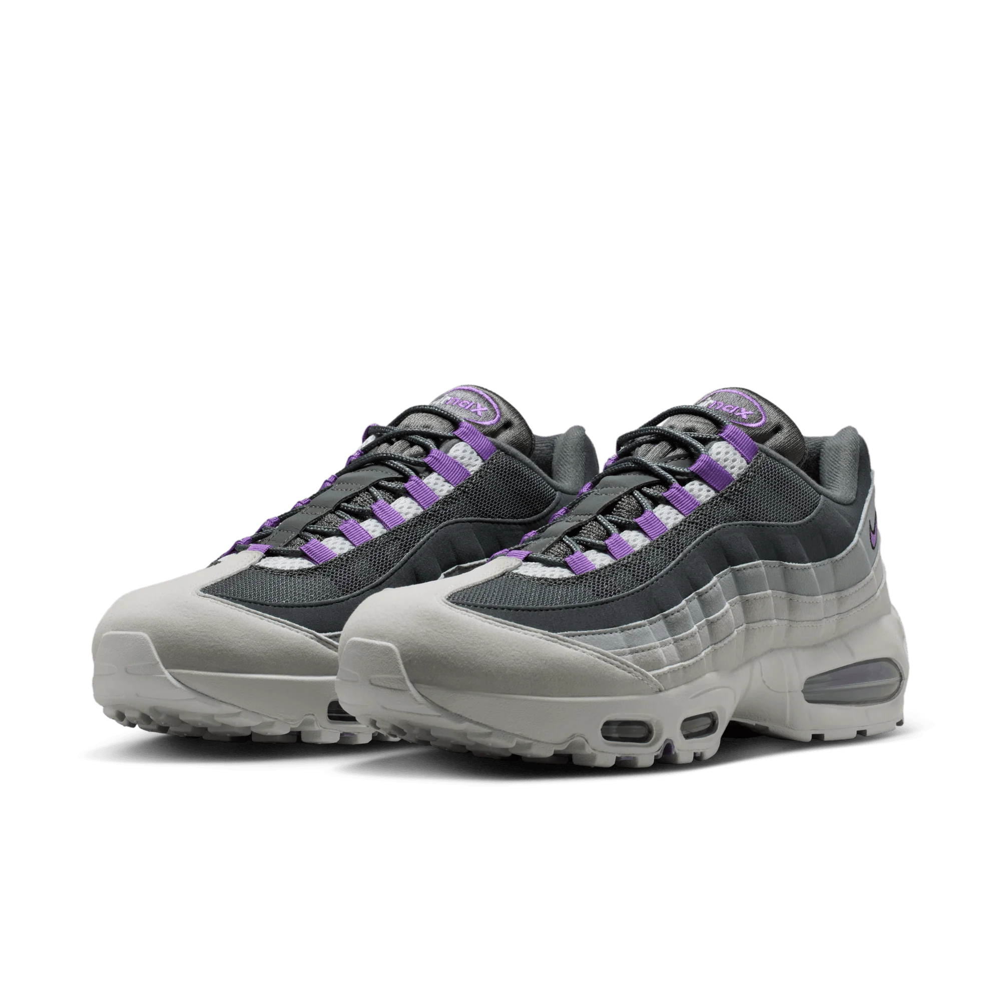 AIR MAX 95 OG BIG BUBBLE - PHOTON DUST / BRIGHT VIOLET - Image 2