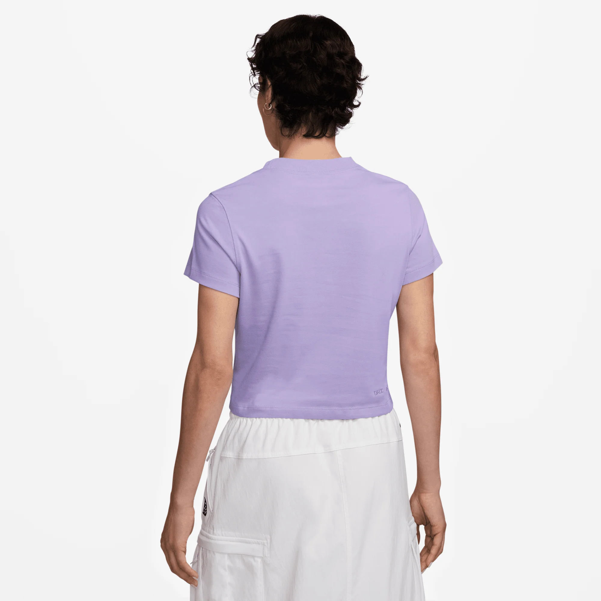 WMNS ACG DRI-FIT CROPPED TEE - HYDRANGEAS / THUNDER BLUE - Image 2