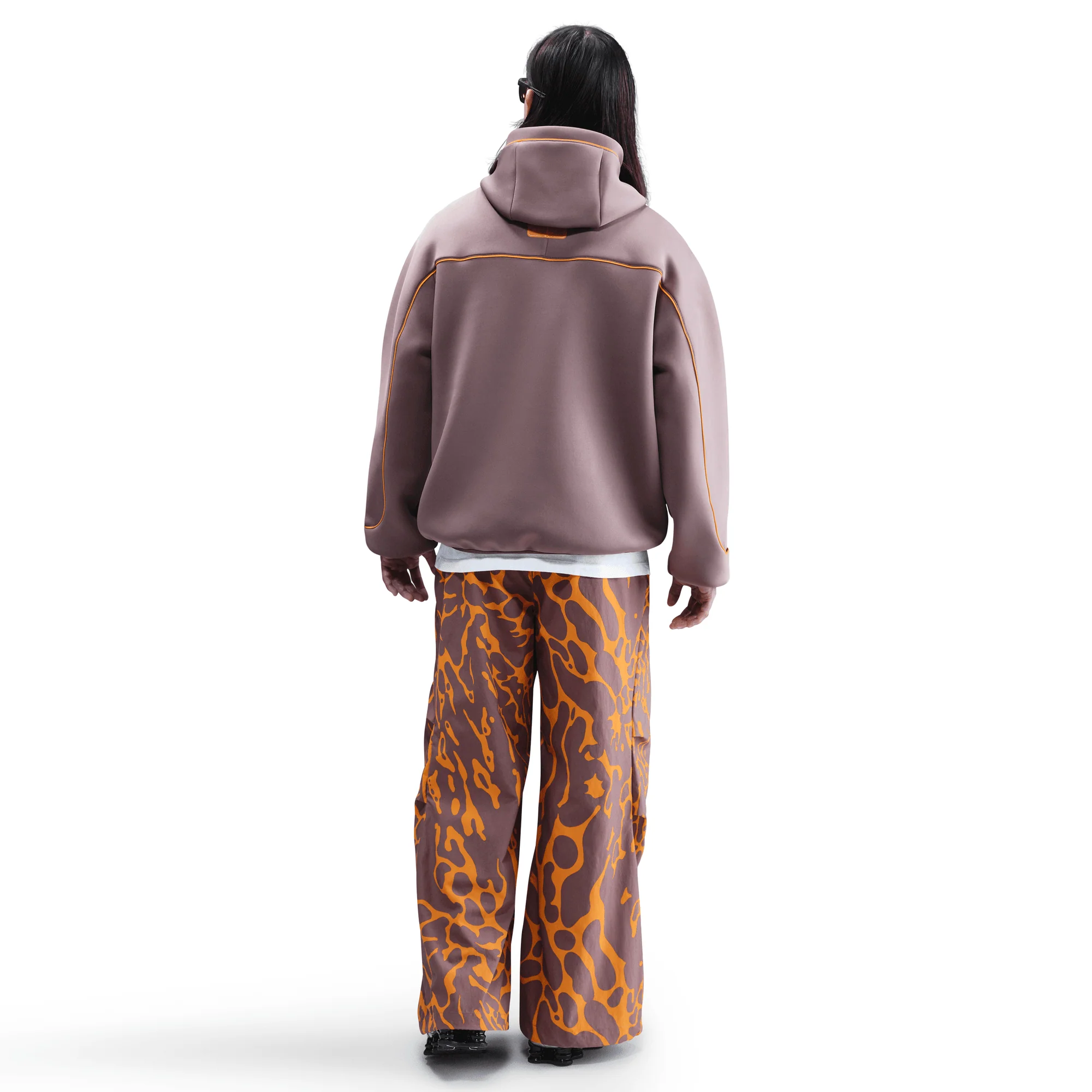 PROJECT F.R.O.G PULLOVER HOODIE - TAUPE GREY / SUNDIAL - Image 13
