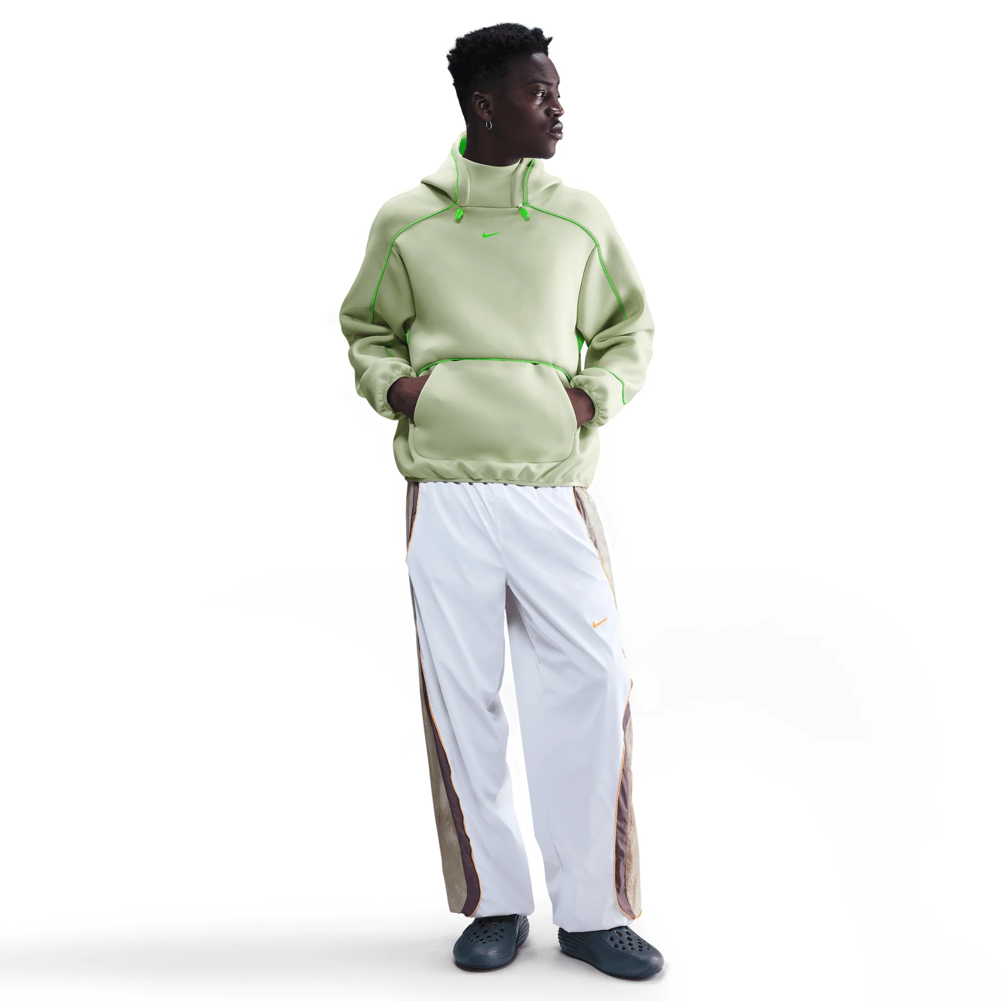 PROJECT F.R.O.G PULLOVER HOODIE - OLIVE AURA / GREEN STRIKE - Image 8