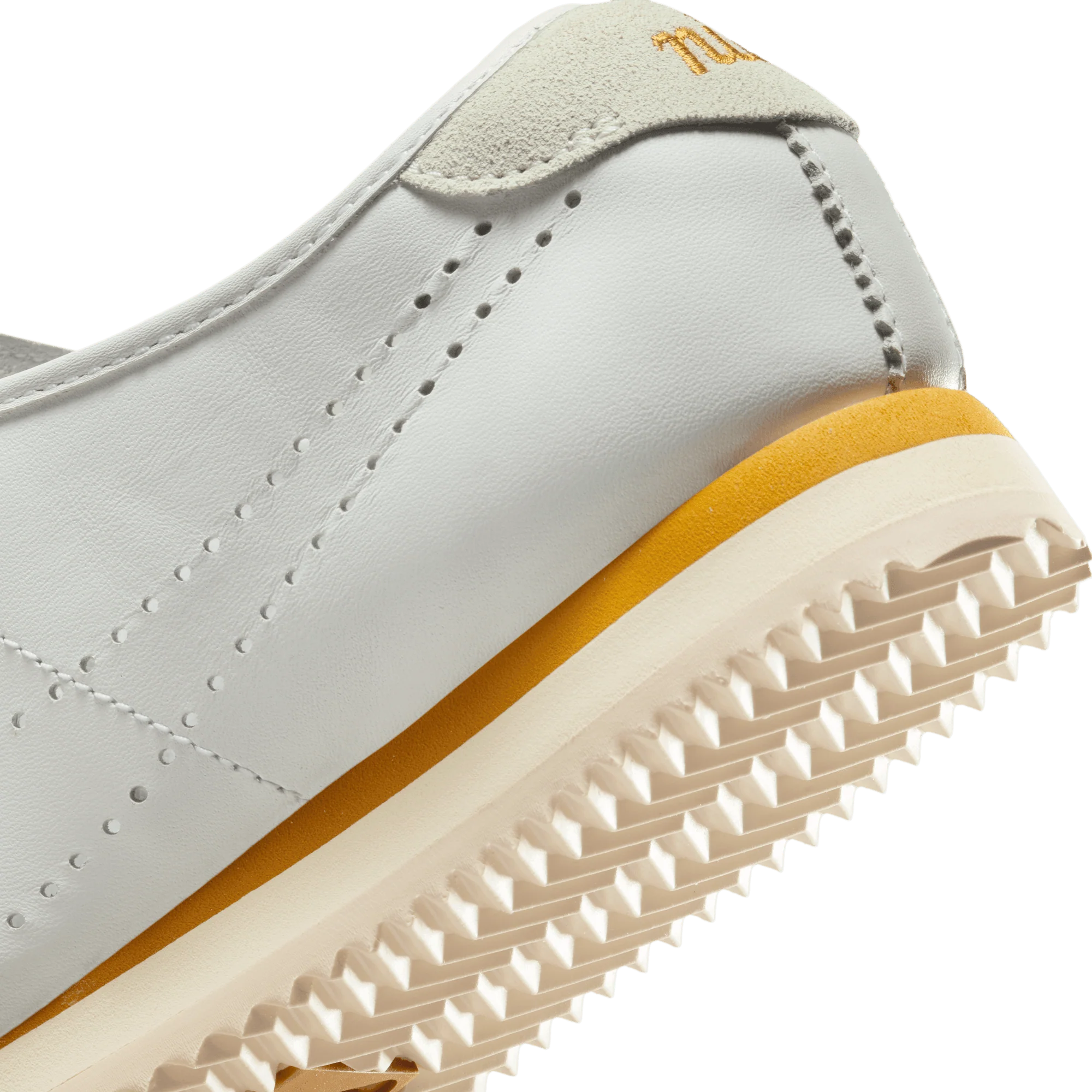 WMNS CORTEZ LEATHER - WHITE / LIGHT BONE - Image 8