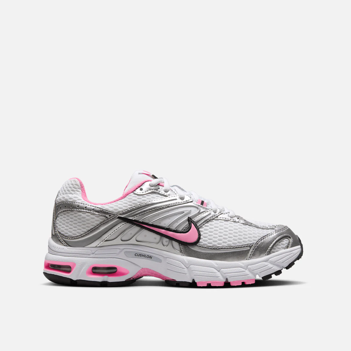 WMNS AIR MAX MOTO 2K - WHITE / METALLIC SILVER / PINK SPELL