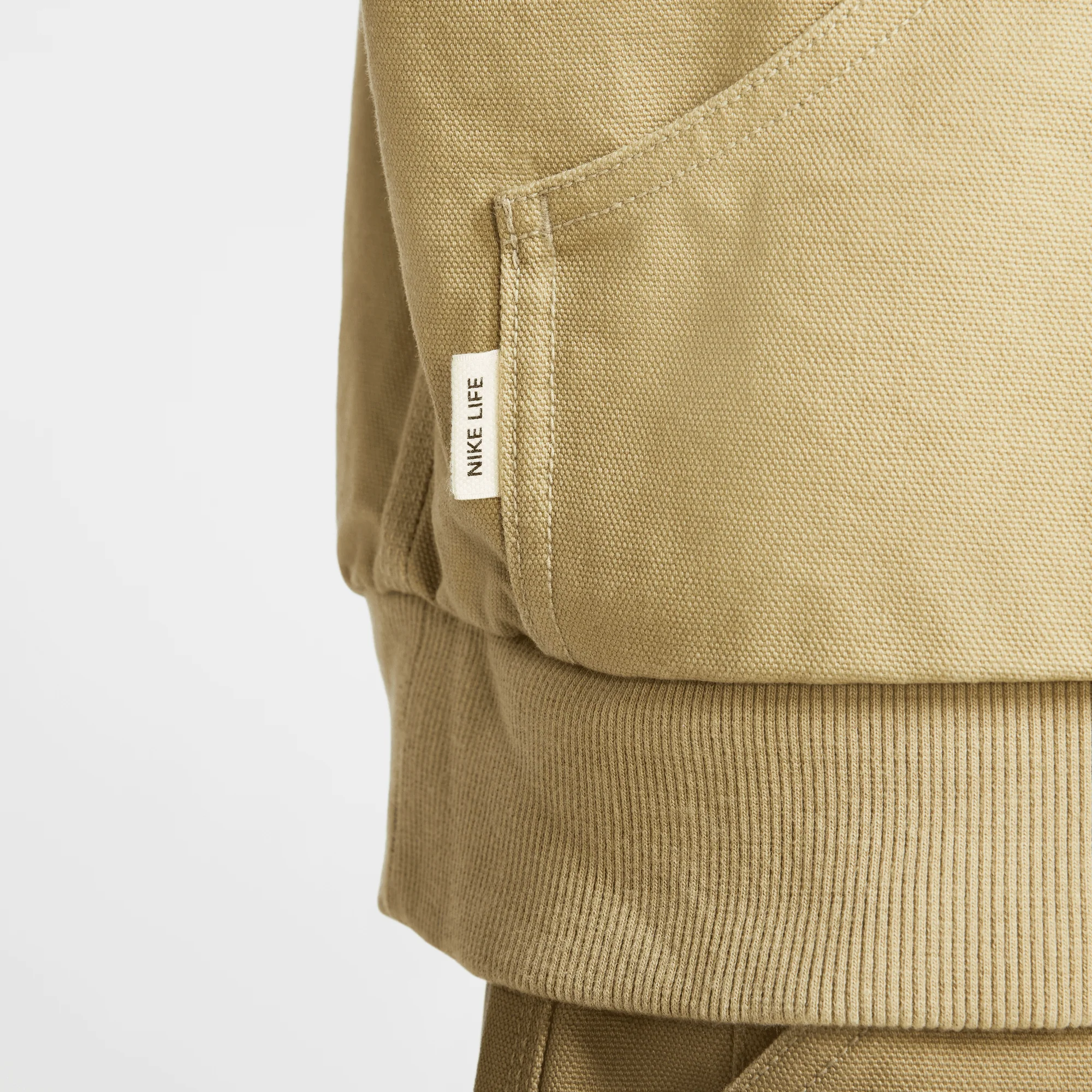 NIKE LIFE FULL-ZIP ULINED JACKET - PARACHUTE BEIGE - Image 6