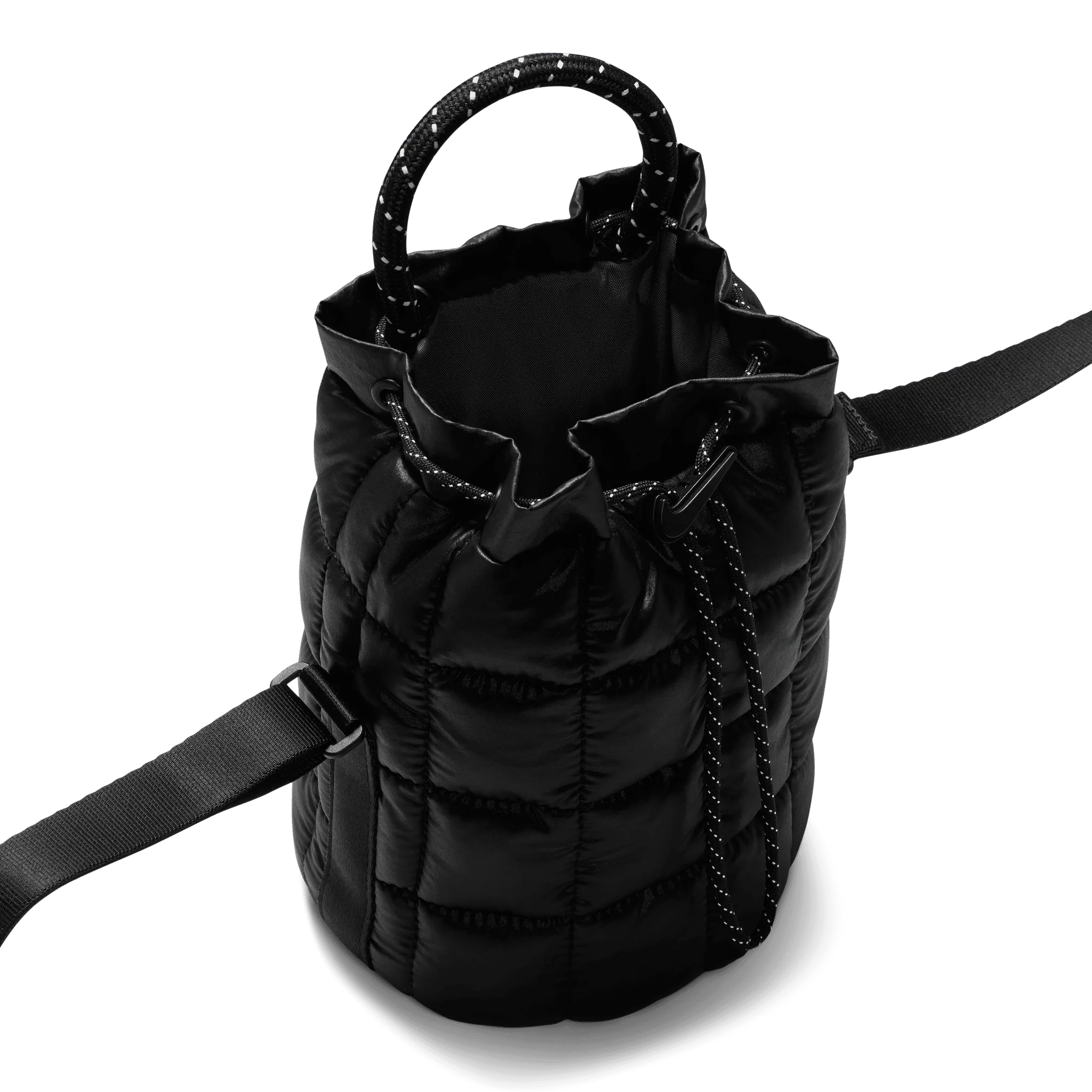 PUFFLE TINY TOTE - BLACK - Image 4