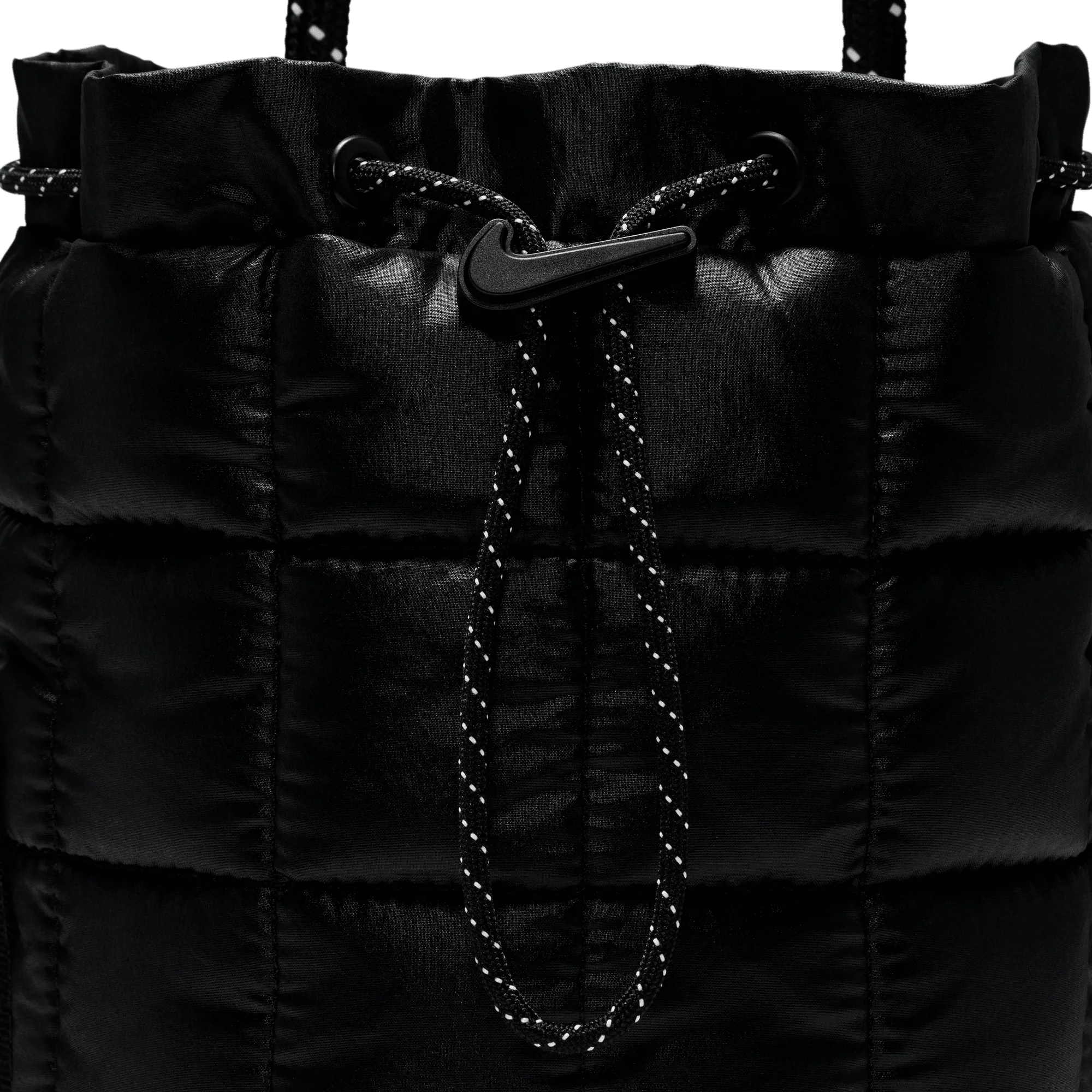 PUFFLE TINY TOTE - BLACK - Image 5
