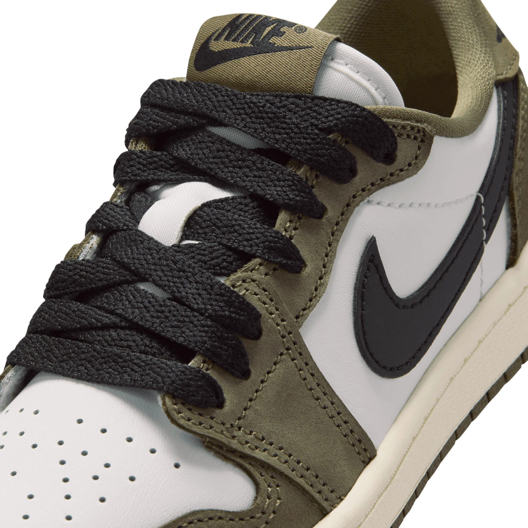 JORDAN 1 RETRO LOW OG (PS) "MEDIUM OLIVE" - Image 7