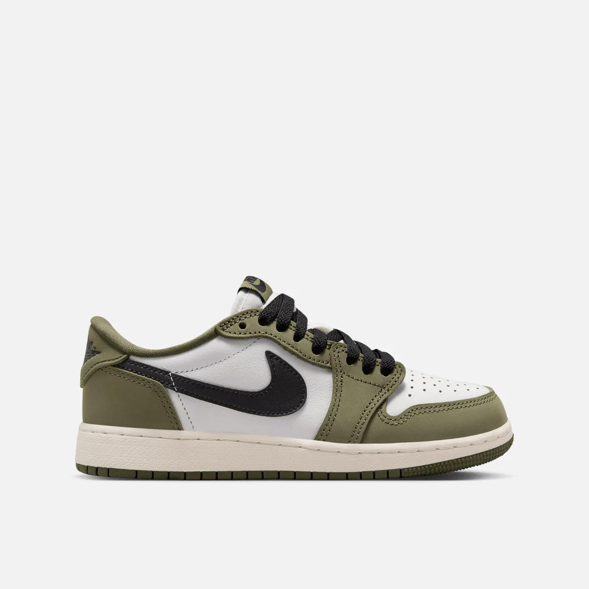 AIR JORDAN 1 RETRO LOW OG (GS) "MEDIUM OLIVE"