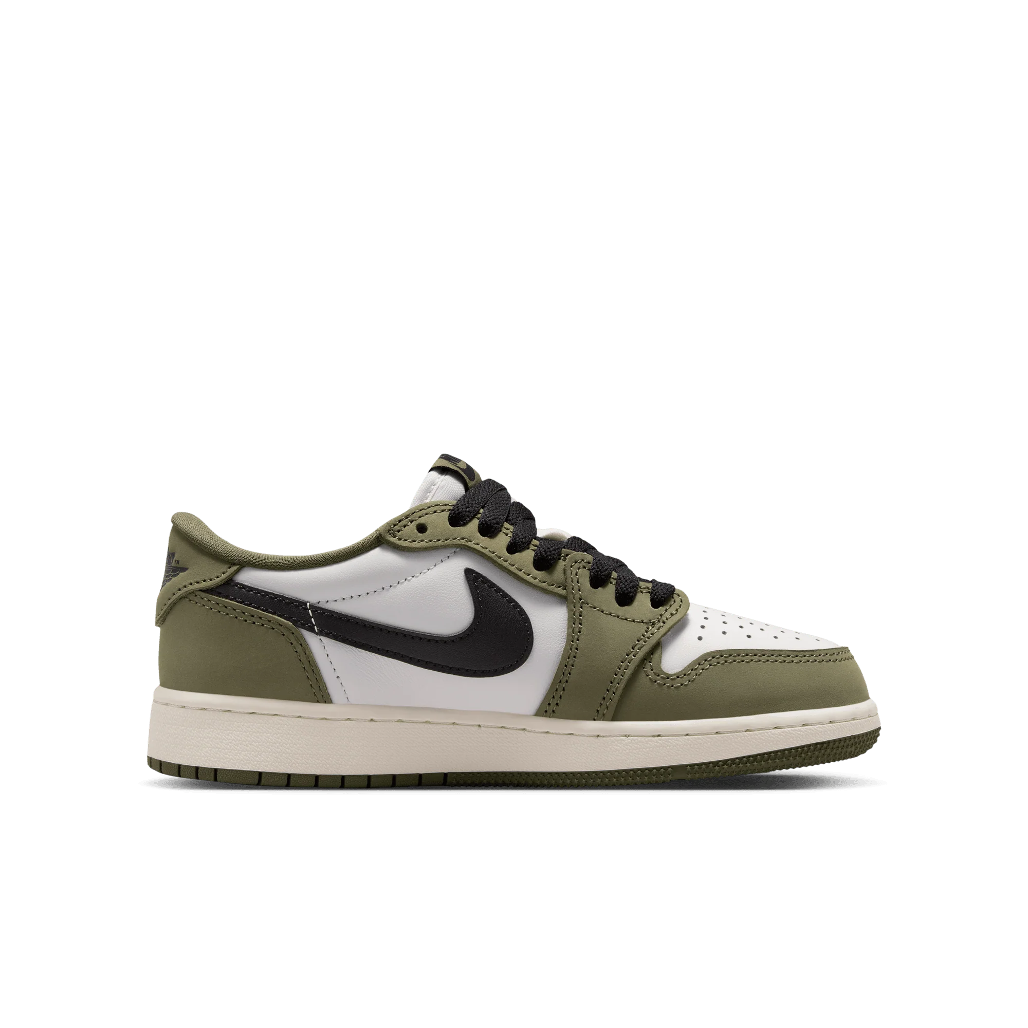 AIR JORDAN 1 RETRO LOW OG (GS) "MEDIUM OLIVE" - Image 3