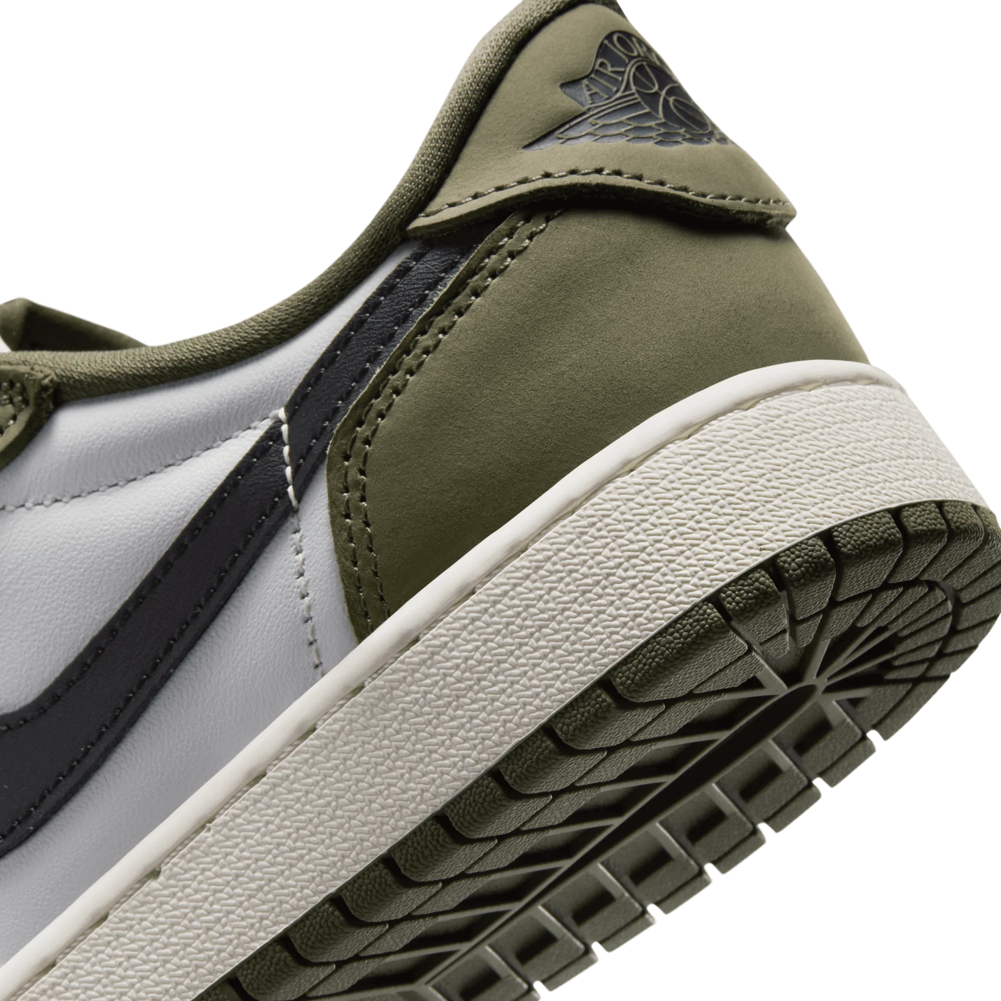 AIR JORDAN 1 RETRO LOW OG (GS) "MEDIUM OLIVE" - Image 8
