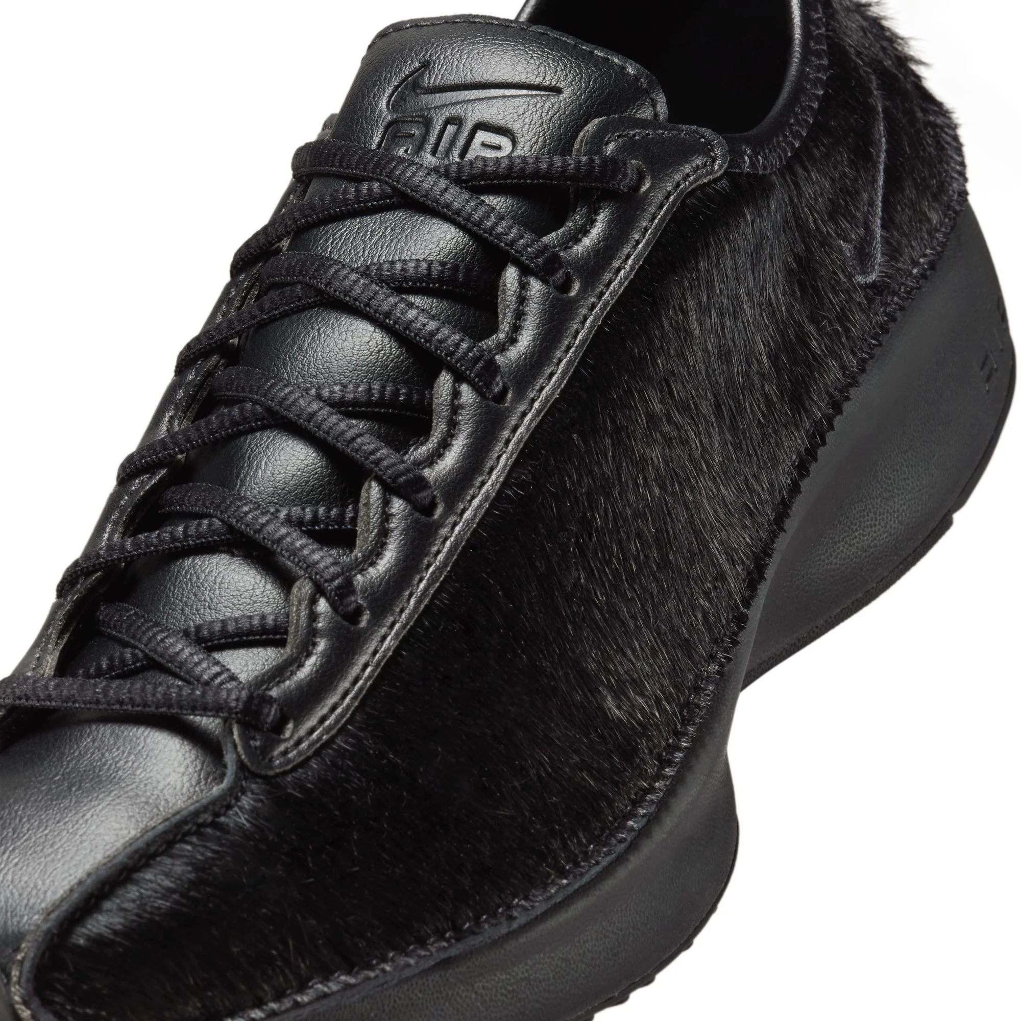 WMNS AIR SUPERFLY LX "PONY HAIR" - BLACK - Image 7